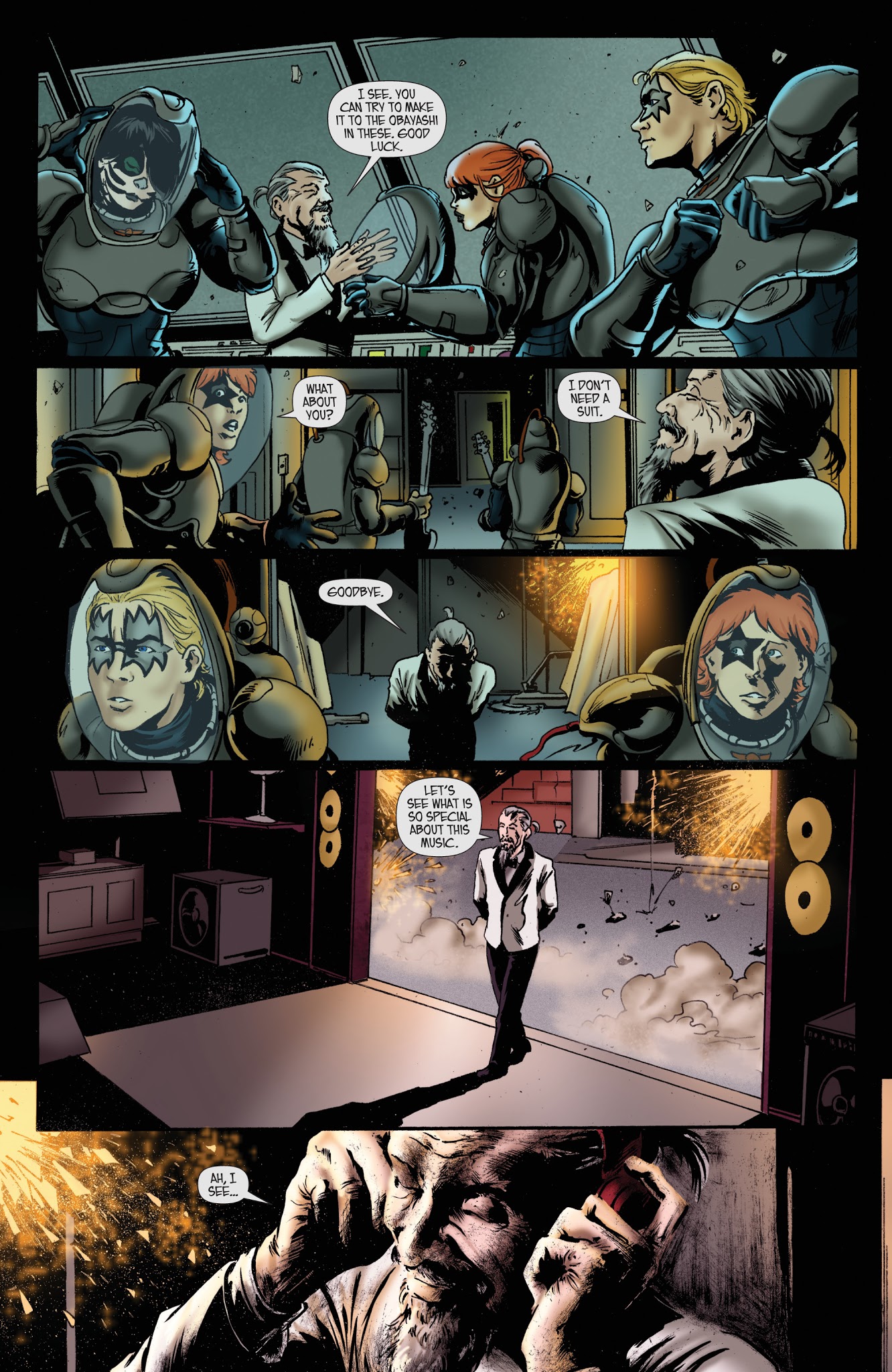 Read online KISS comic -  Issue #10 - 19