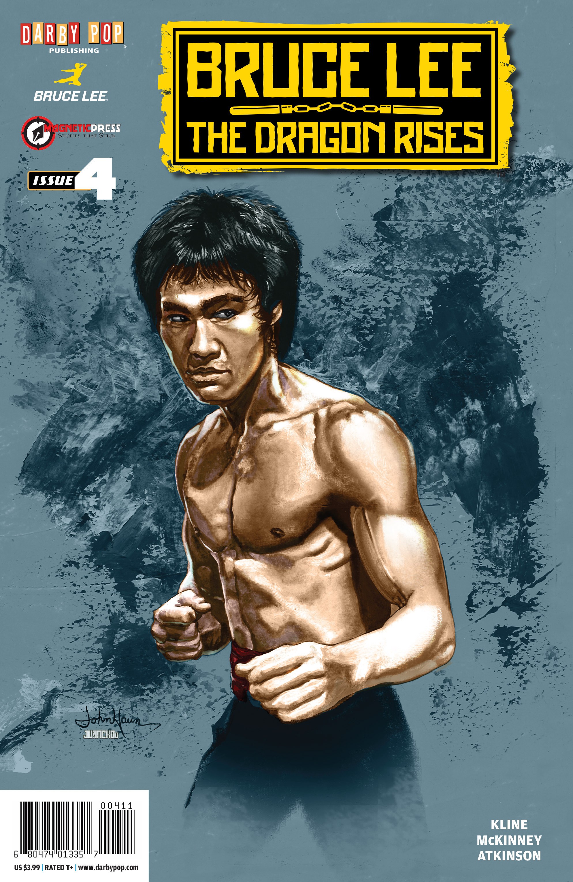 Read online Bruce Lee: The Dragon Rises comic -  Issue #4 - 1