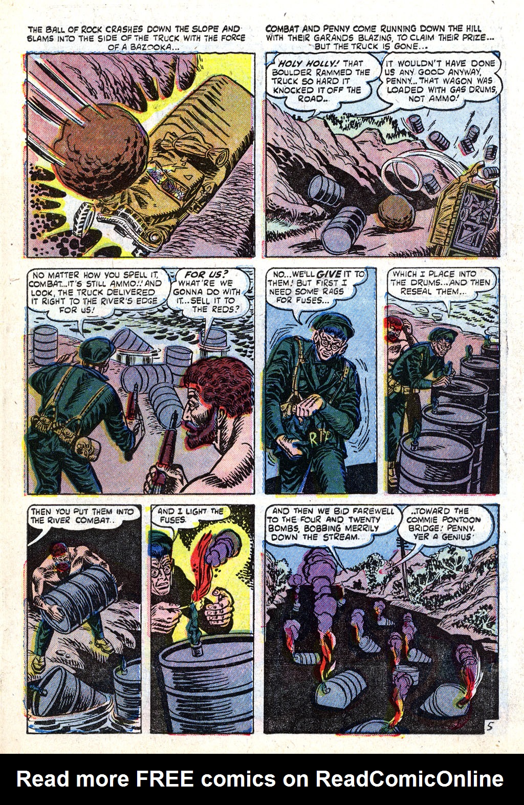Read online Combat (1952) comic -  Issue #11 - 7