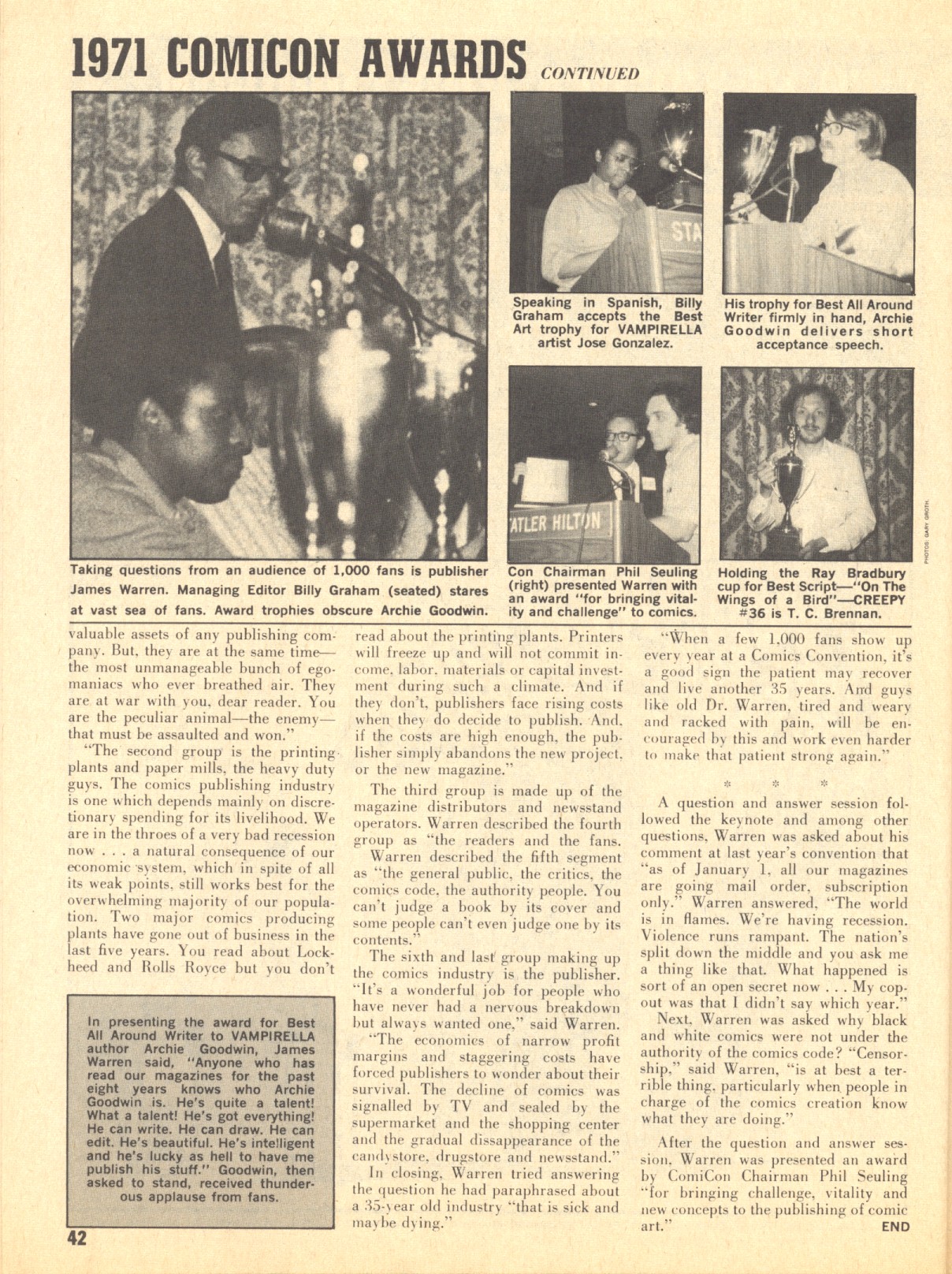 Read online Creepy (1964) comic -  Issue #43 - 41