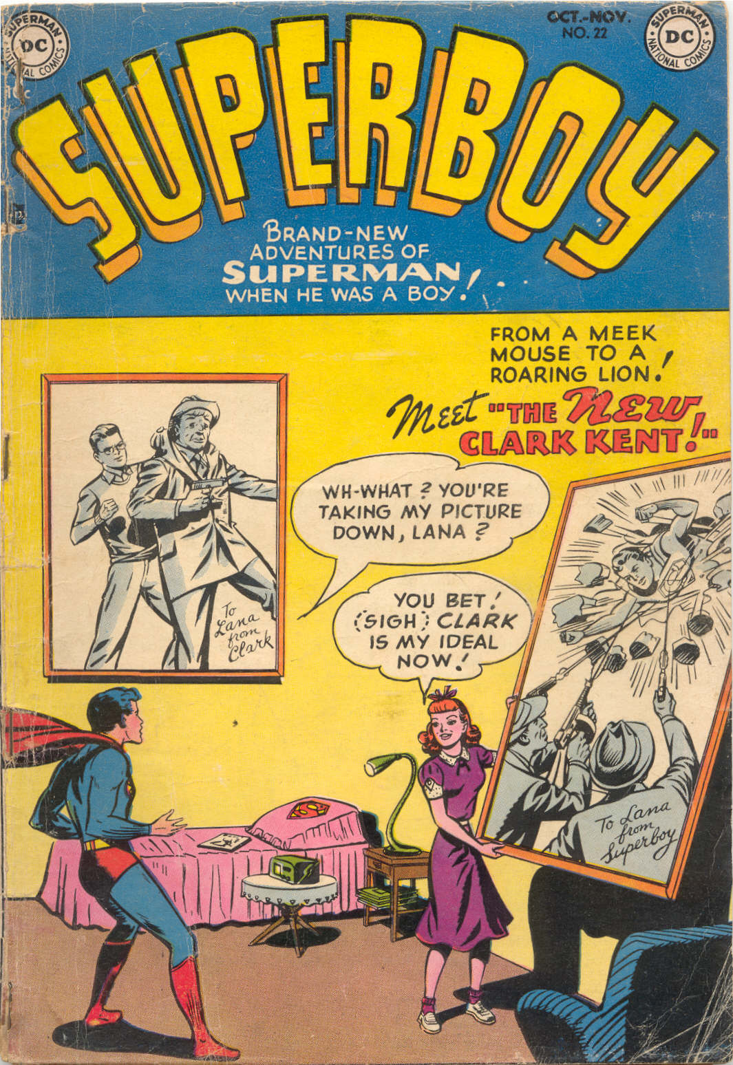 Read online Superboy (1949) comic -  Issue #22 - 1