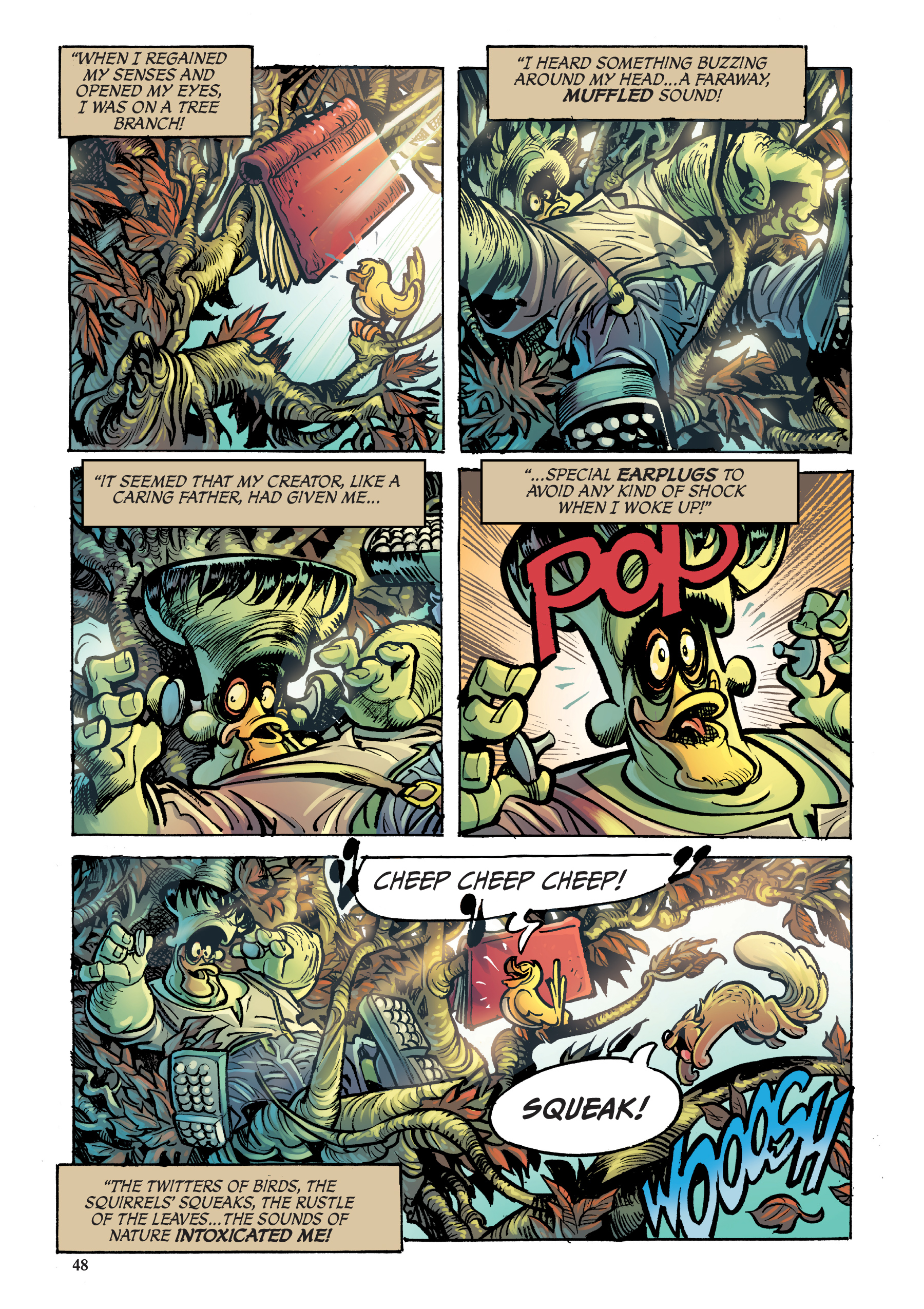 Read online Disney Frankenstein, Starring Donald Duck comic -  Issue # TPB - 48