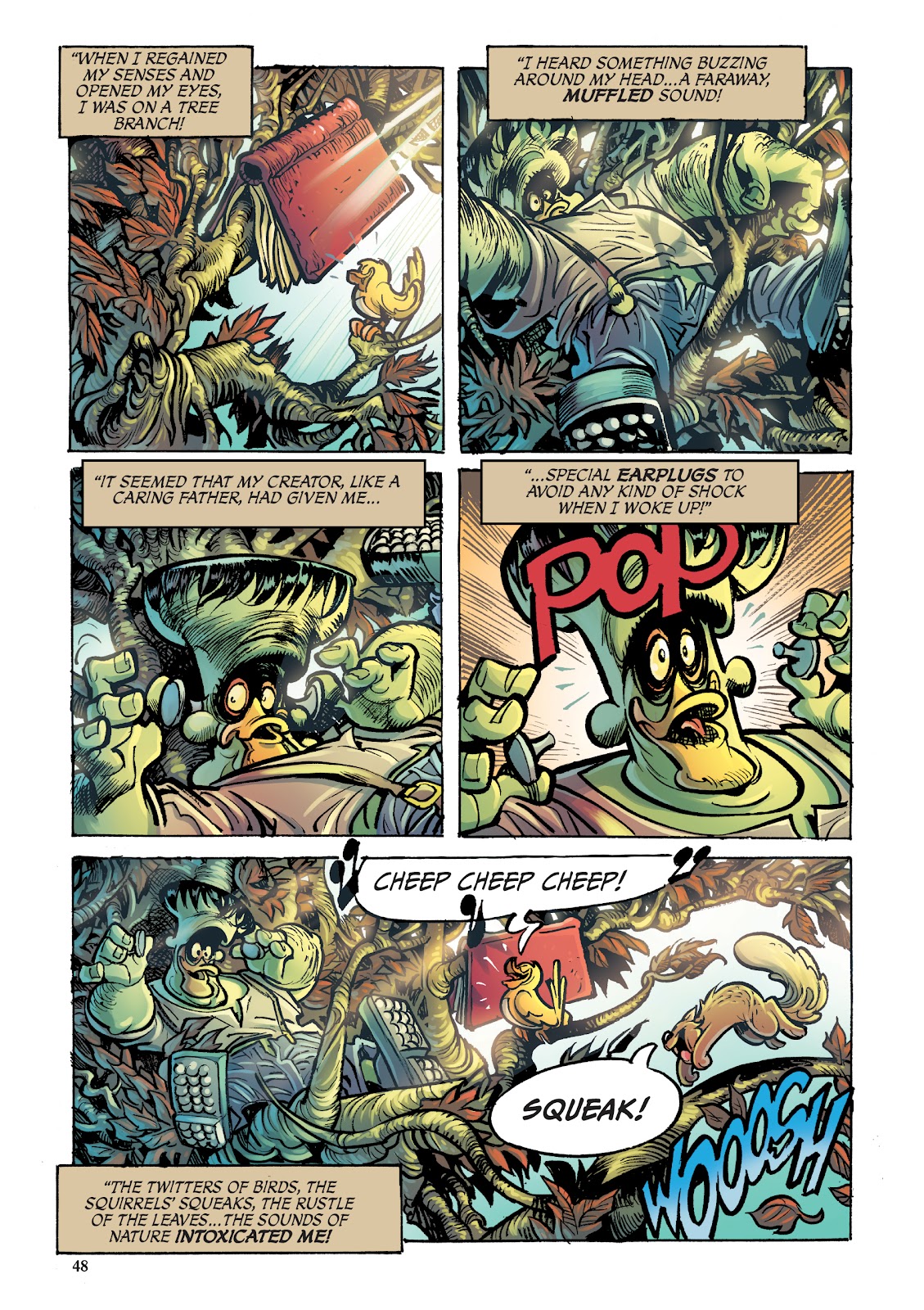 Disney Frankenstein, Starring Donald Duck issue TPB - Page 48