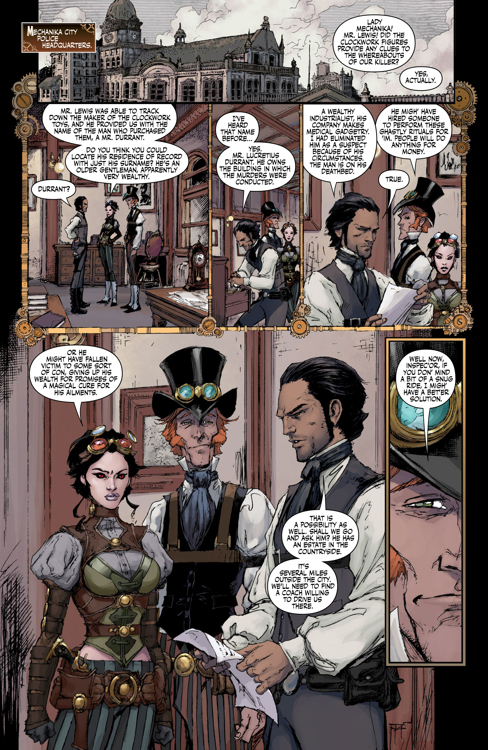 Read online Lady Mechanika: The Lost Boys of West Abbey comic -  Issue #3 - 43