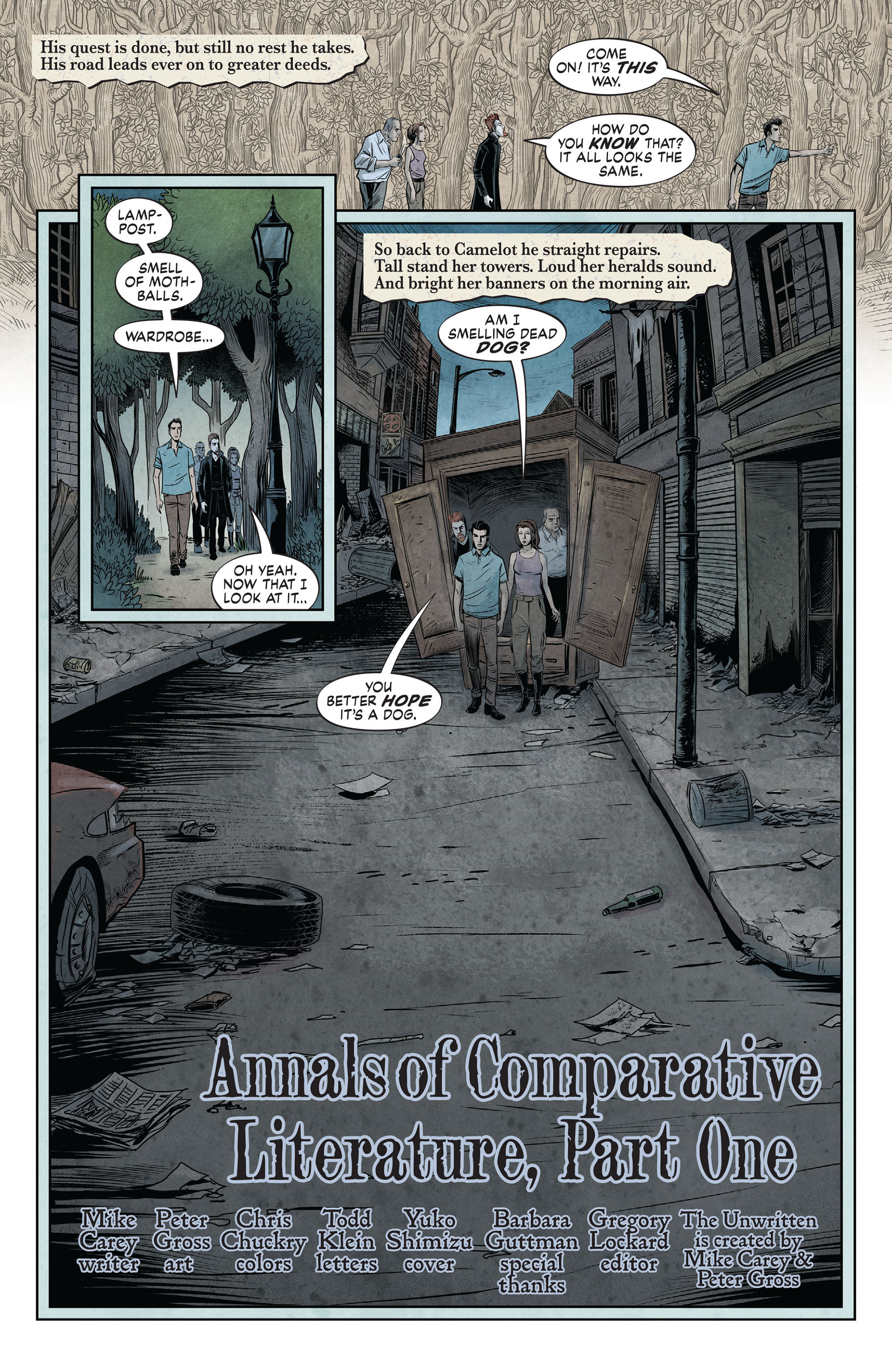 Read online The Unwritten: Apocalypse comic -  Issue #10 - 2
