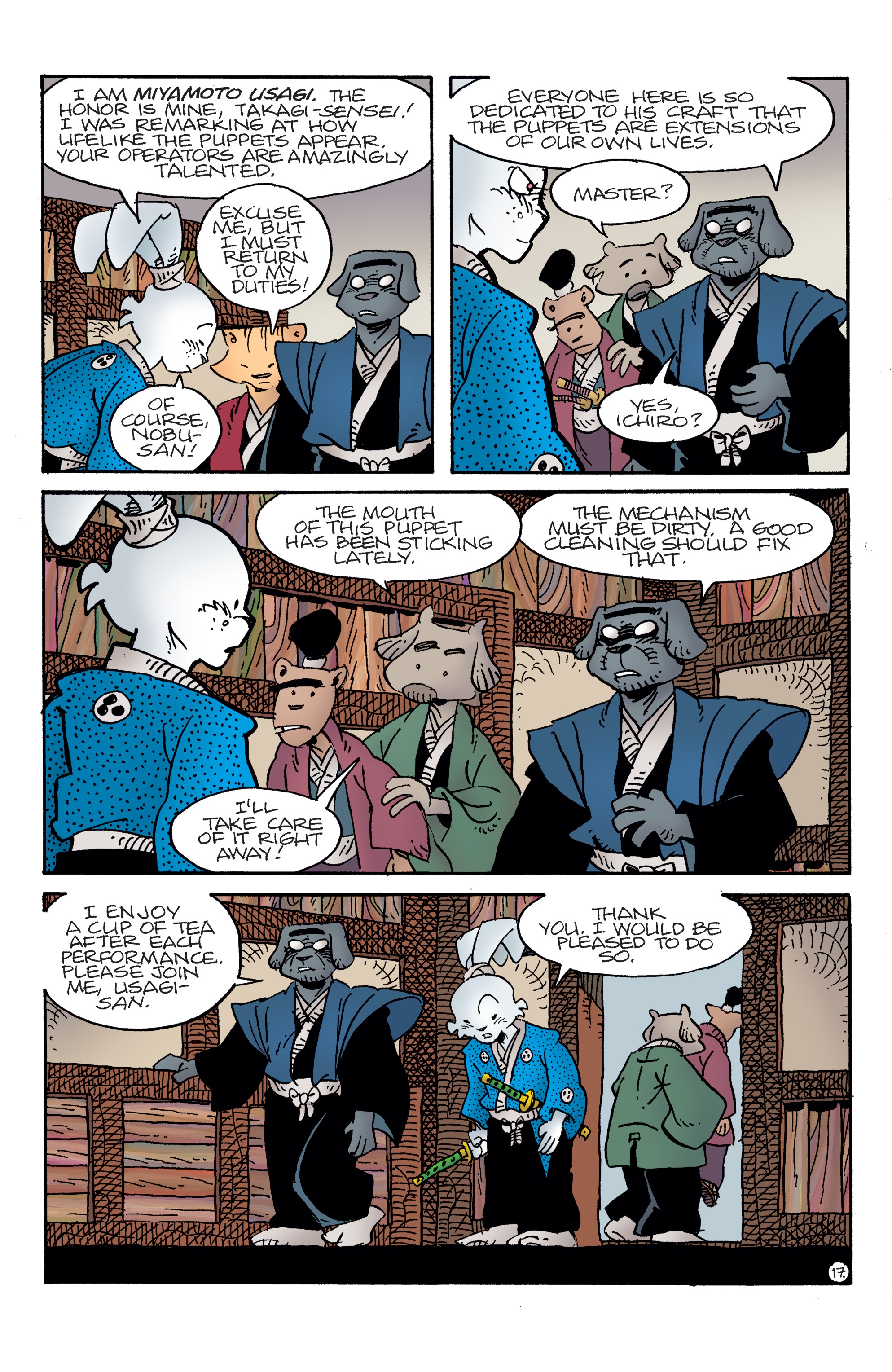 Read online Usagi Yojimbo (2019) comic -  Issue #1 - 18