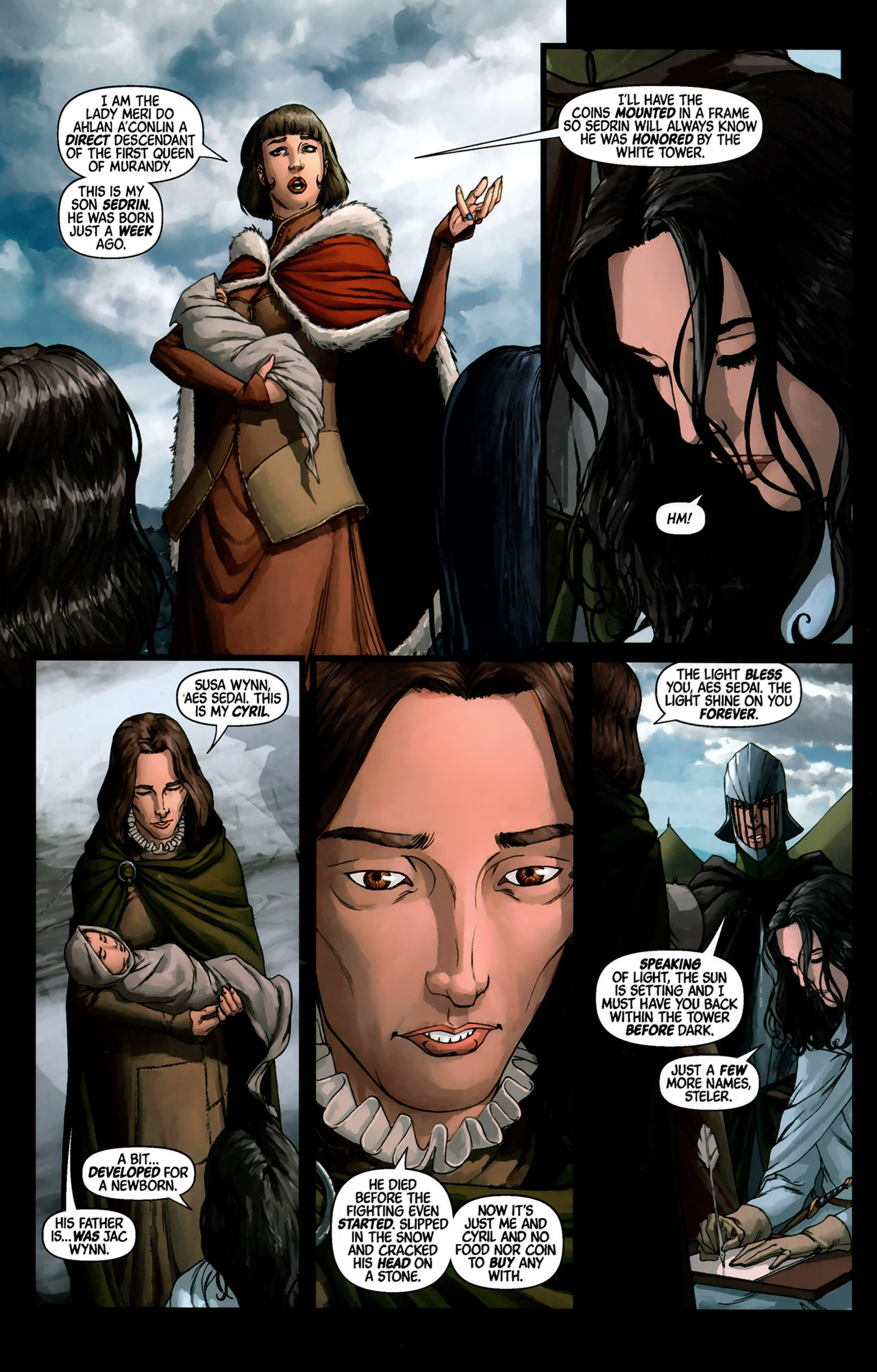 Read online Robert Jordan's The Wheel of Time New Spring comic Issue 2