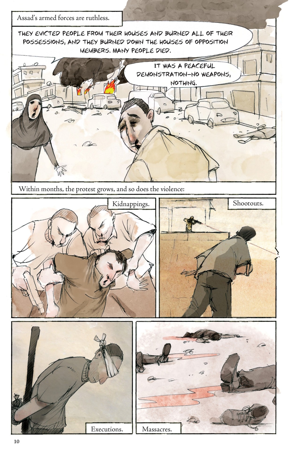 Read online The Unwanted: Stories of the Syrian Refugees comic -  Issue # TPB - 10