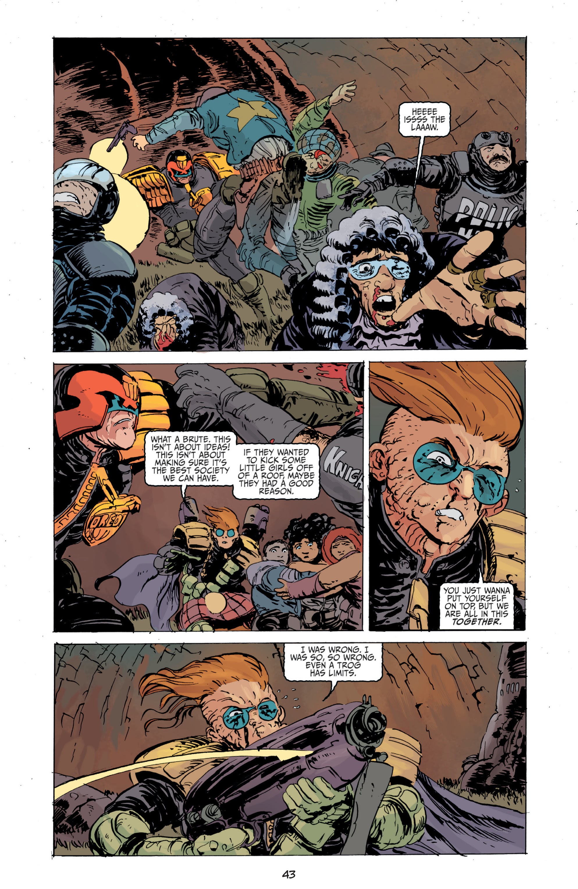 Read online Judge Dredd: Mega-City Zero comic -  Issue # TPB 1 - 43