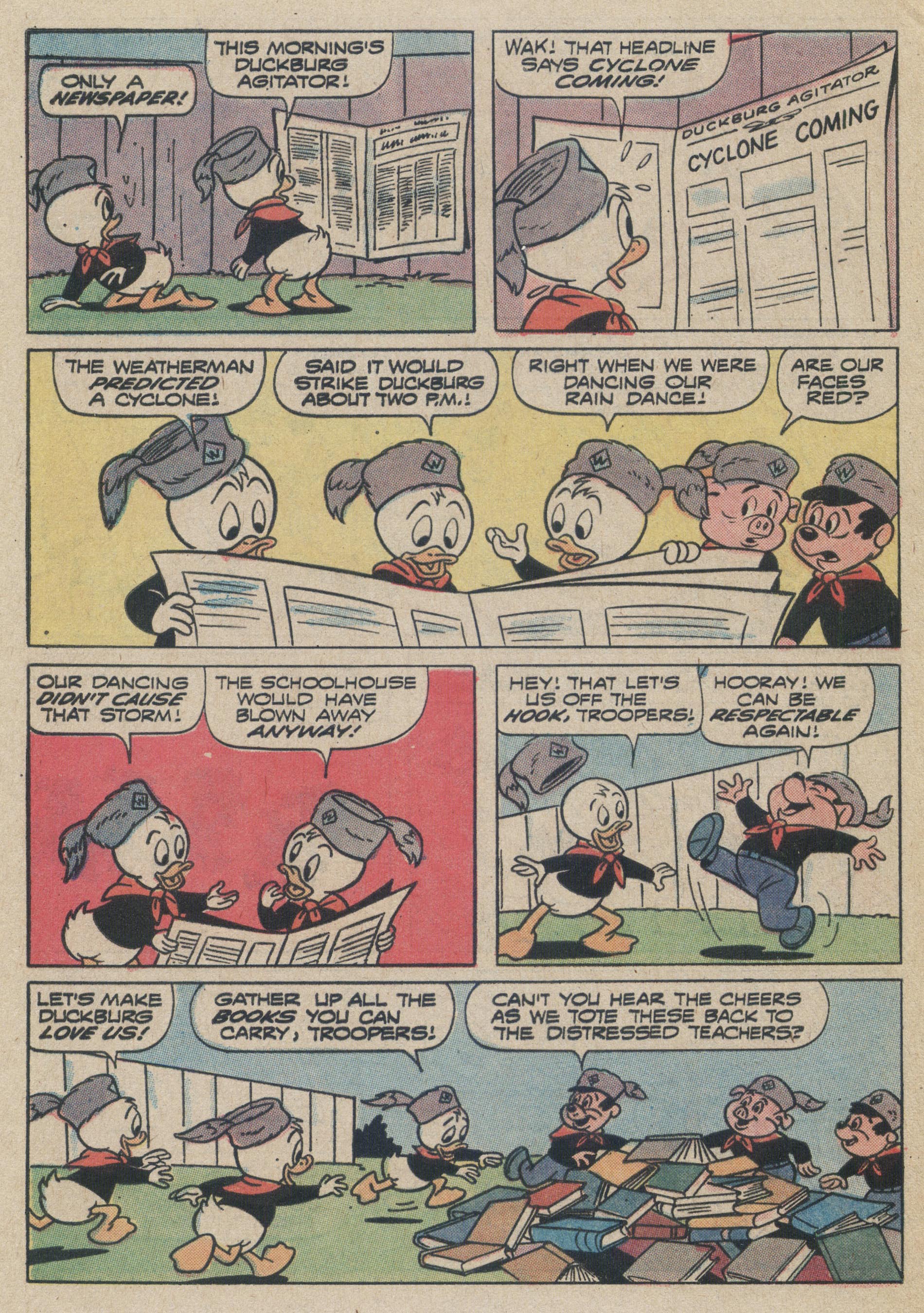 Read online Huey, Dewey, and Louie Junior Woodchucks comic -  Issue #12 - 32