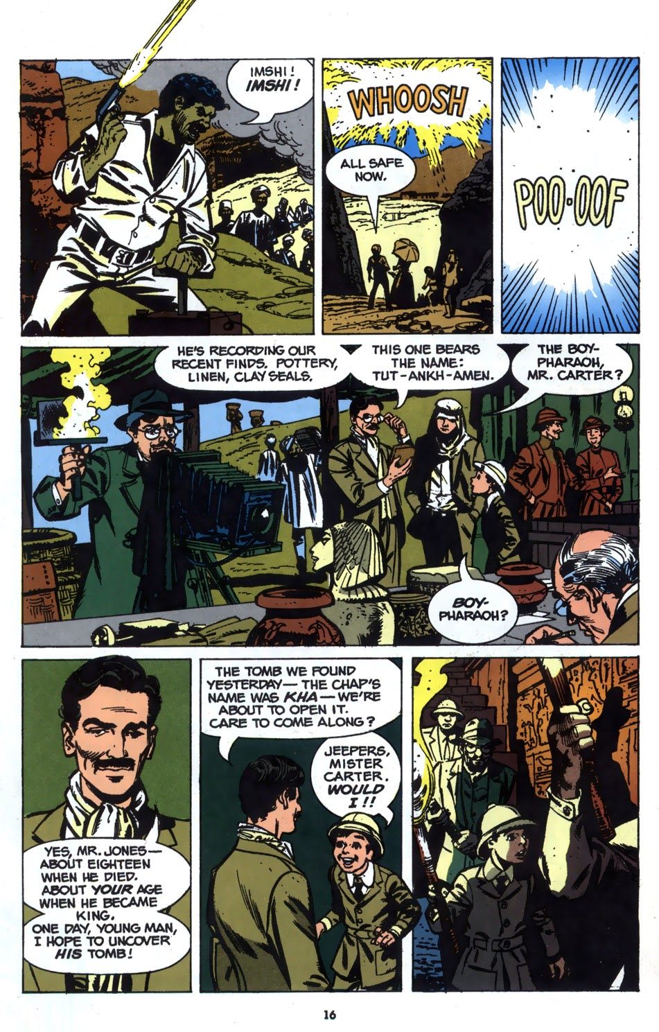 Read online Young Indiana Jones Chronicles comic -  Issue #1 - 18