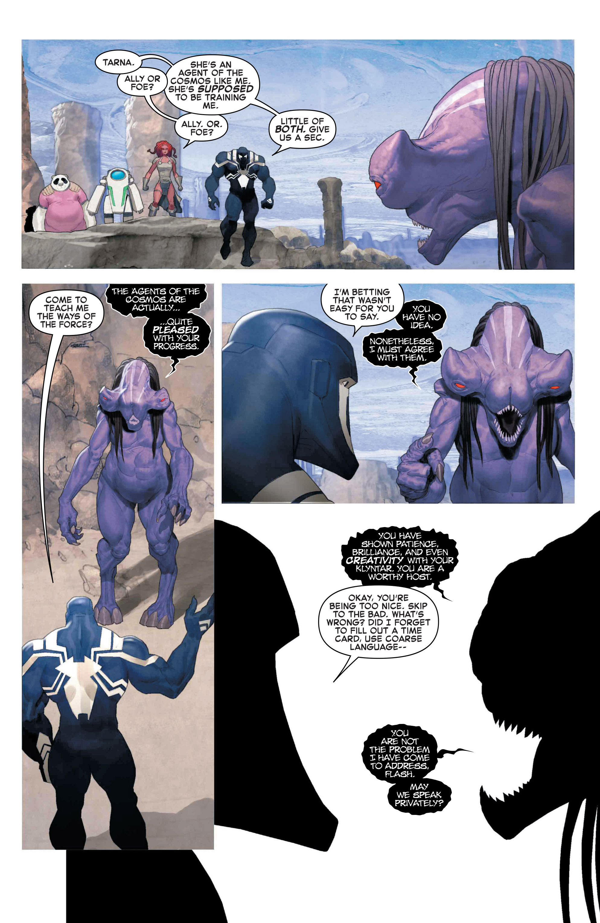 Read online Venom: Space Knight comic -  Issue #7 - 7