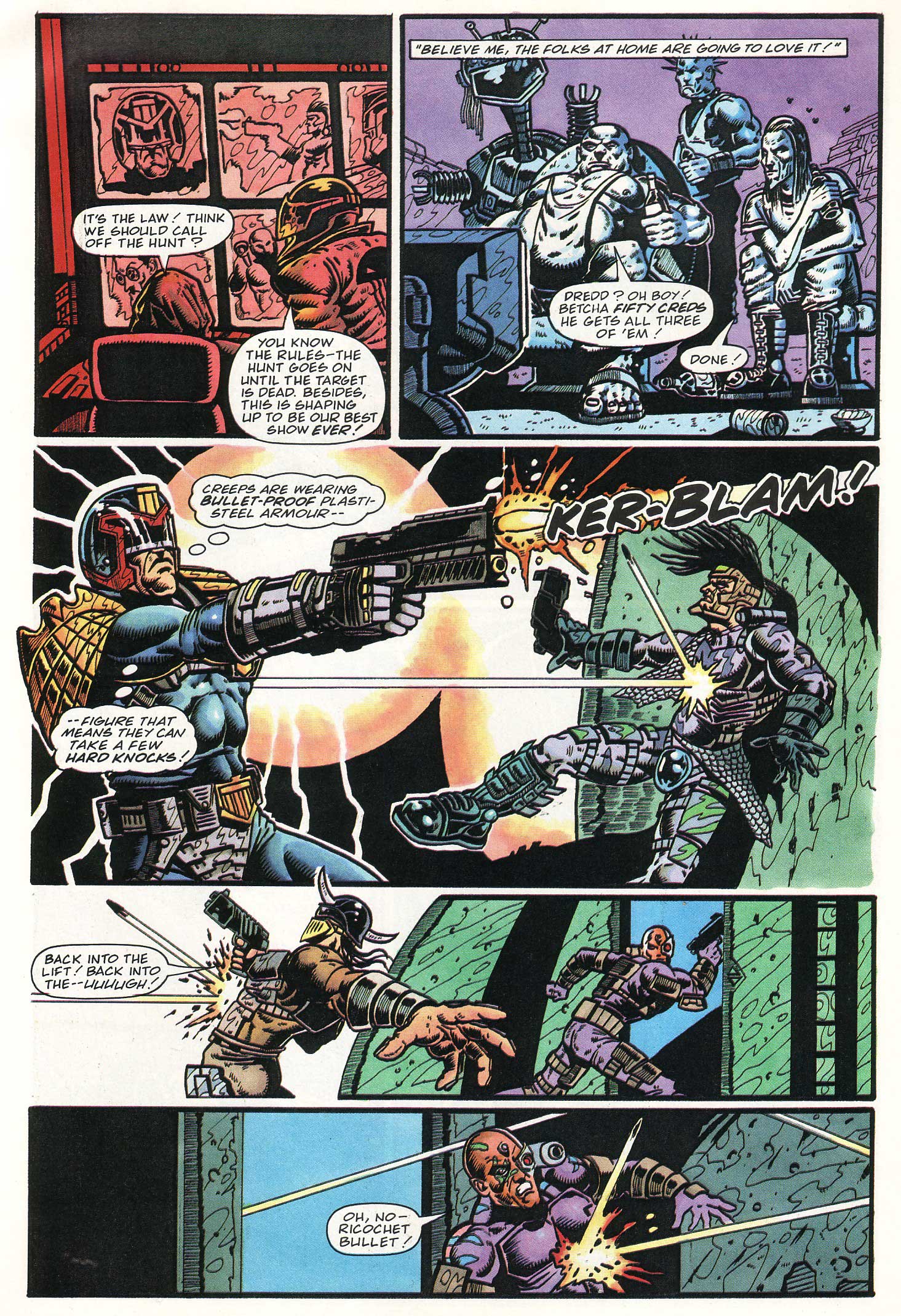 Read online Judge Dredd Lawman of the Future comic -  Issue #7 - 31
