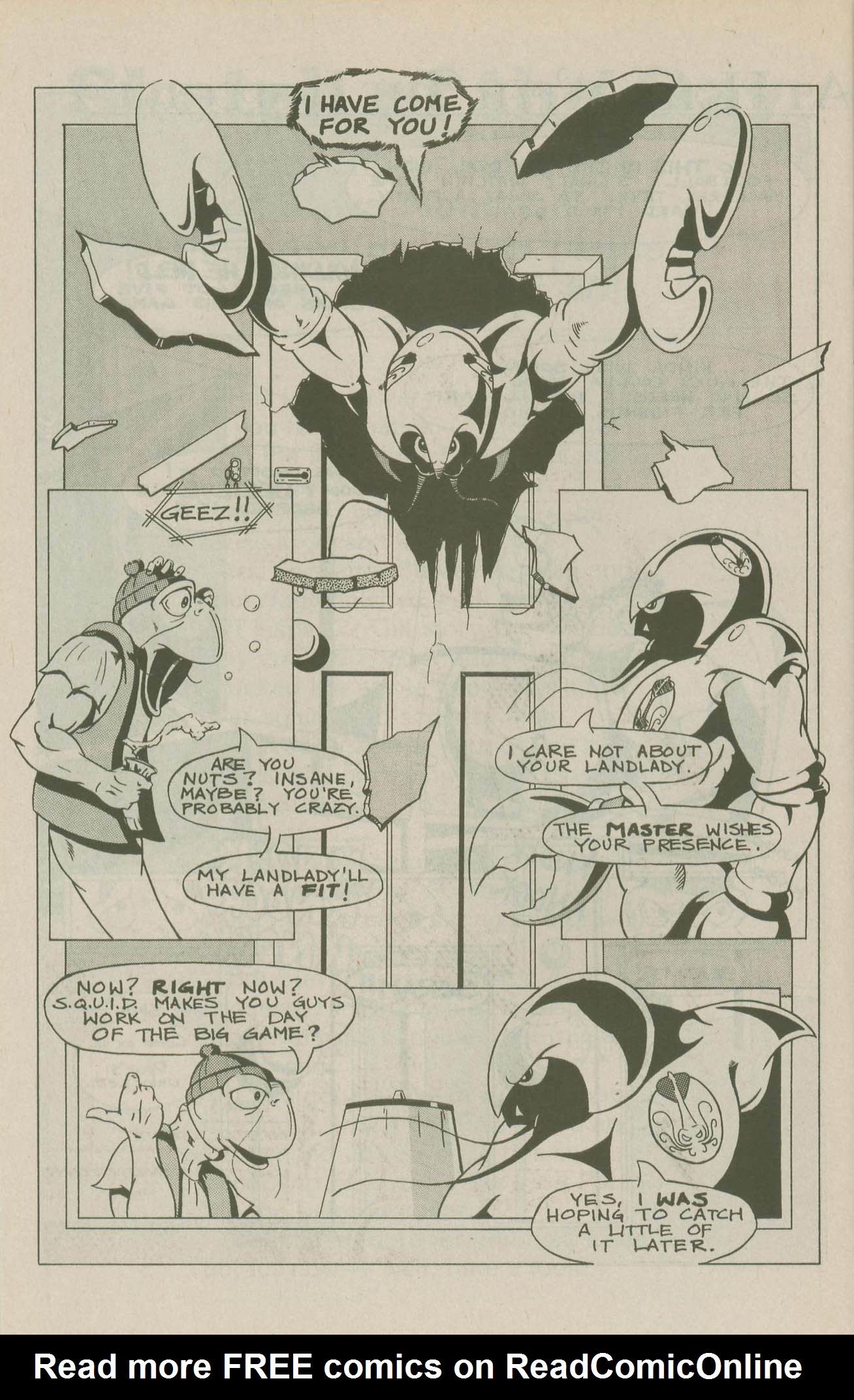 Read online The Fish Police comic -  Issue #23 - 29