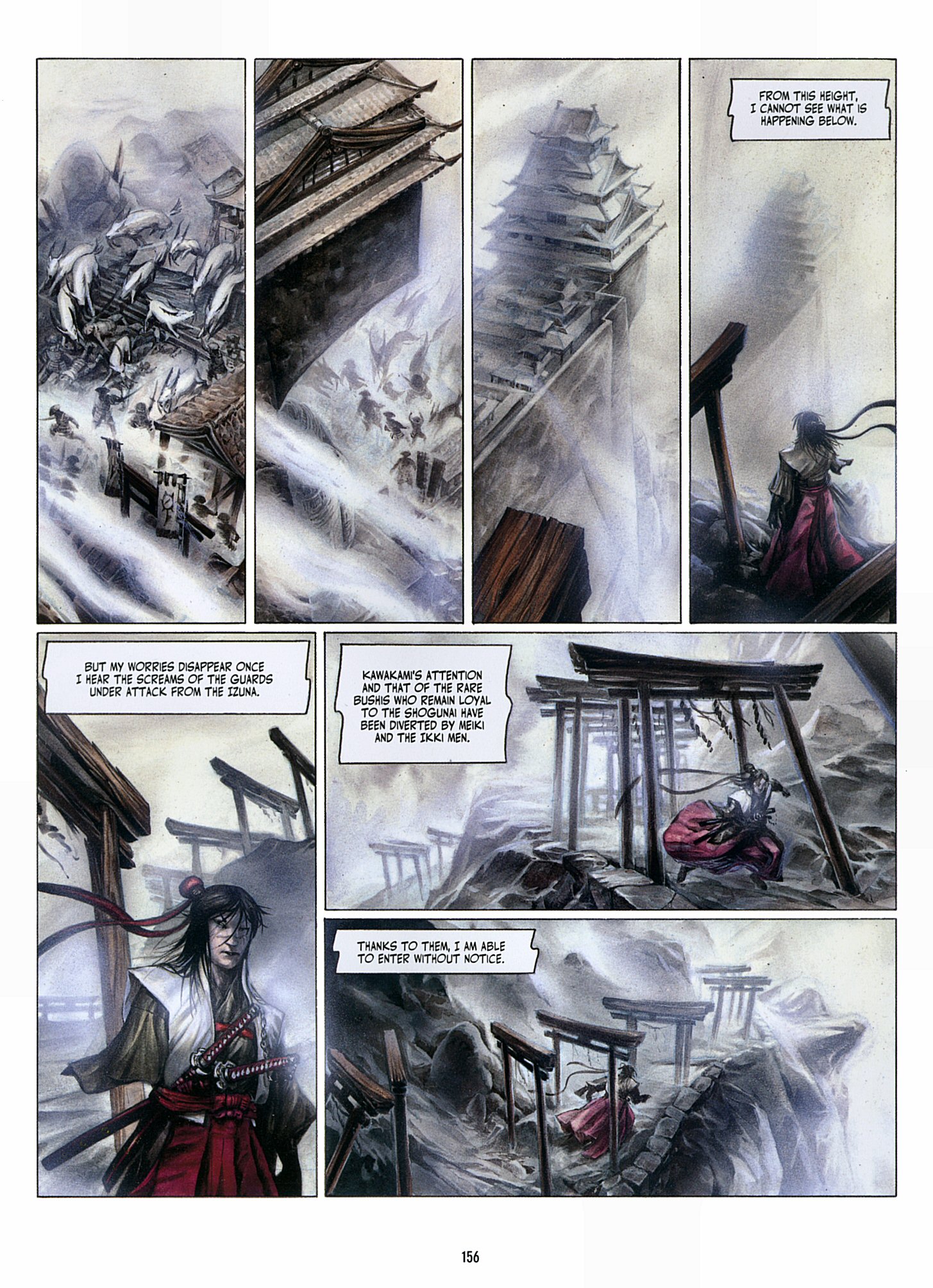 Read online Legend of the Scarlet Blades comic -  Issue # TPB - 157