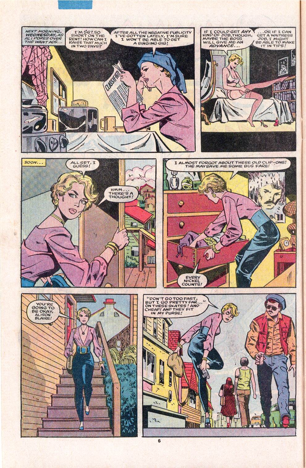 Read online Dazzler (1981) comic -  Issue #35 - 7