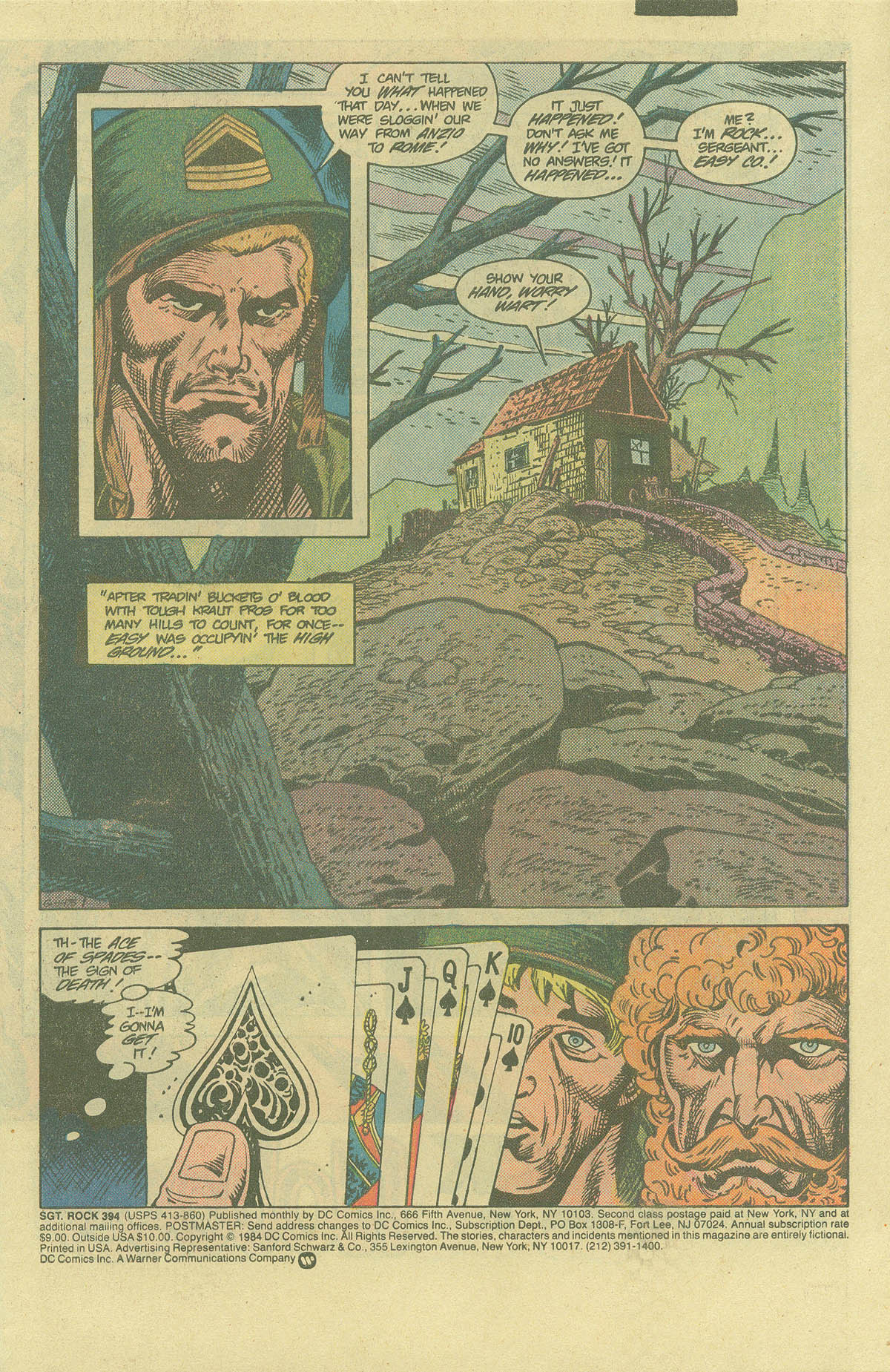 Read online Sgt. Rock comic -  Issue #394 - 3