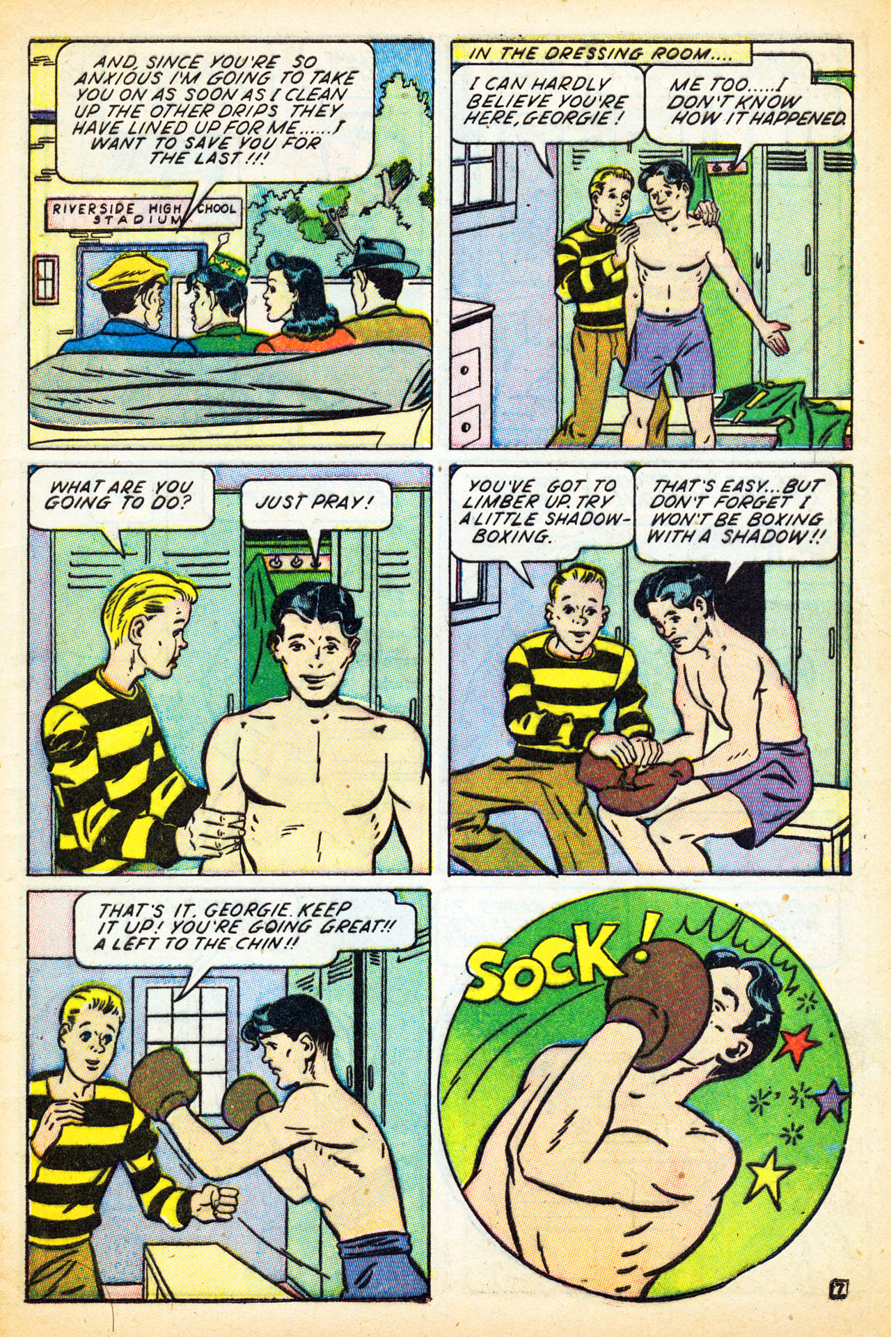 Read online Georgie Comics (1945) comic -  Issue #6 - 9