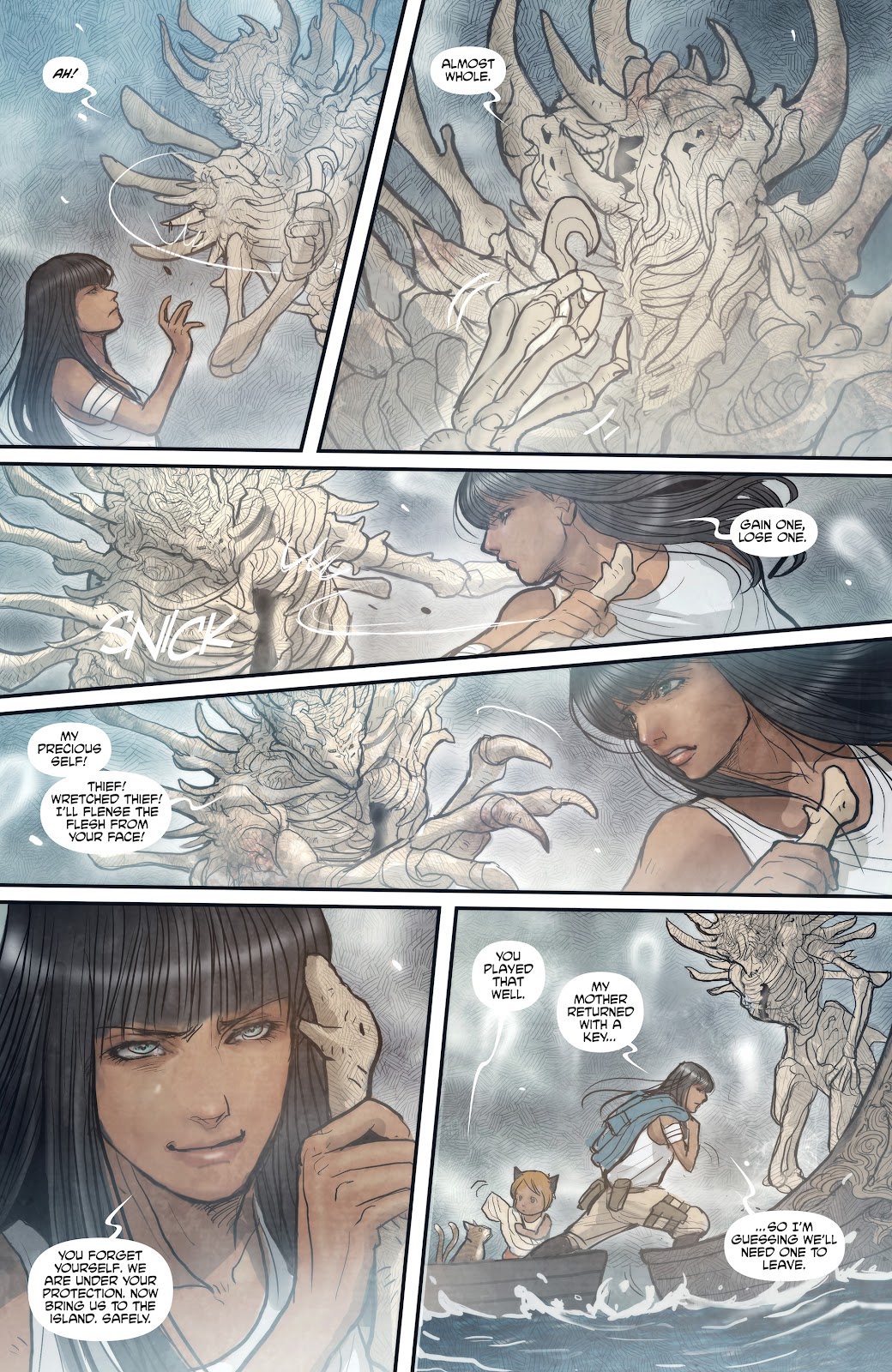 Monstress issue 10 - Page 9