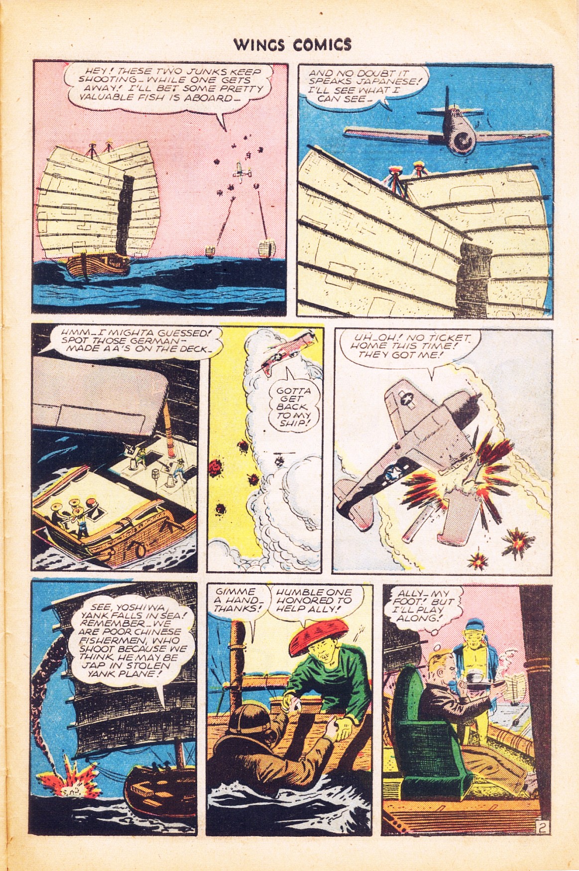 Read online Wings Comics comic -  Issue #62 - 31