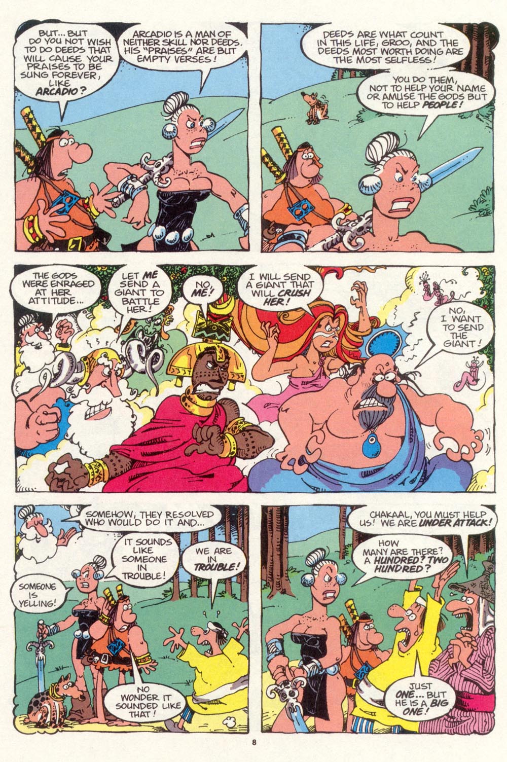 Read online Sergio Aragonés Groo the Wanderer comic -  Issue #98 - 9