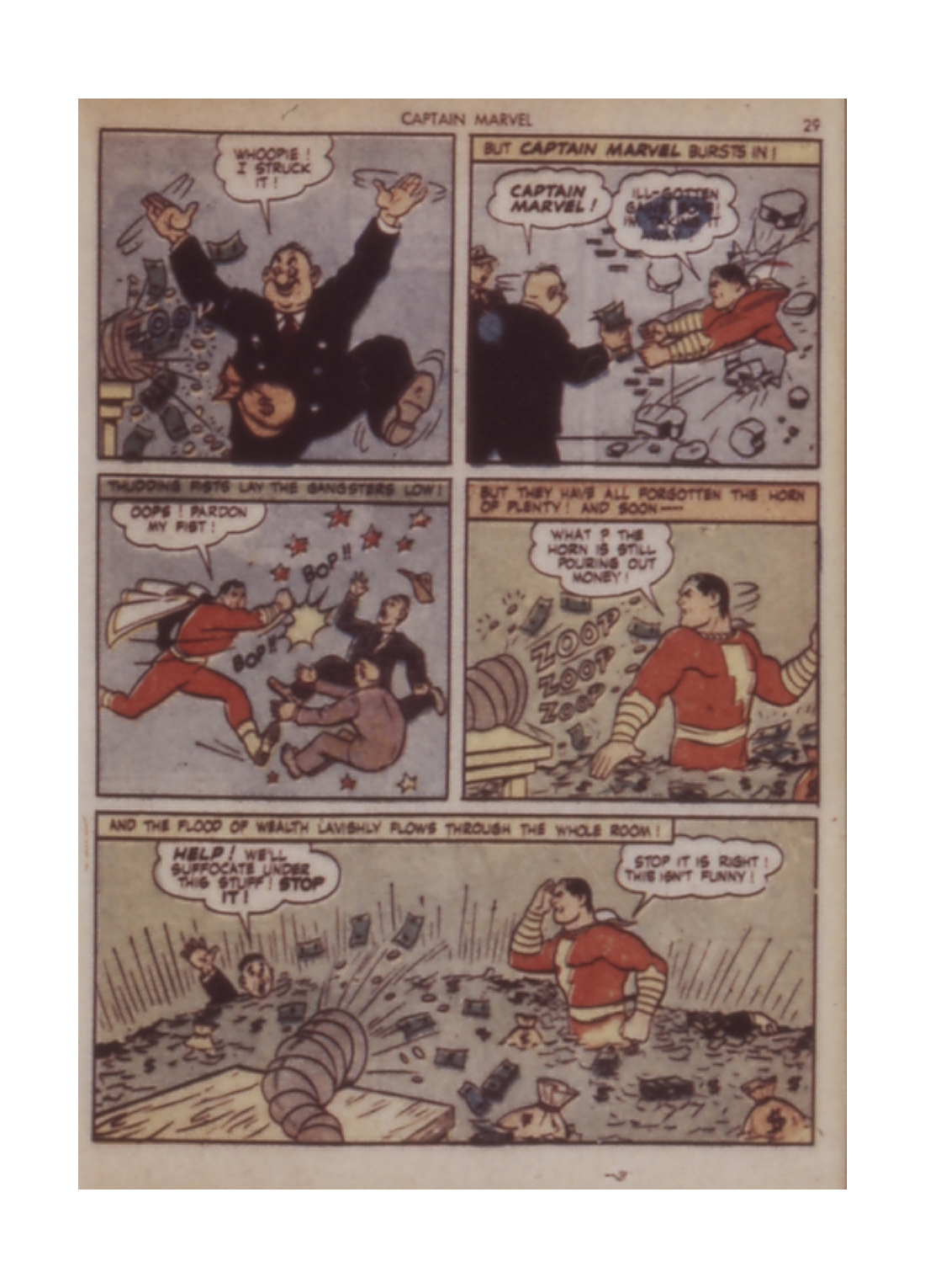 Read online Captain Marvel Adventures comic -  Issue #20 - 29