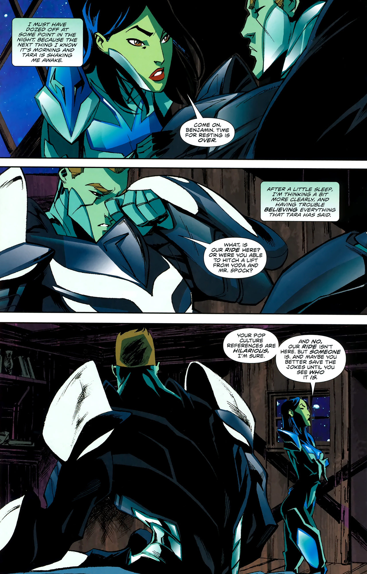 Read online Starborn comic -  Issue #3 - 21
