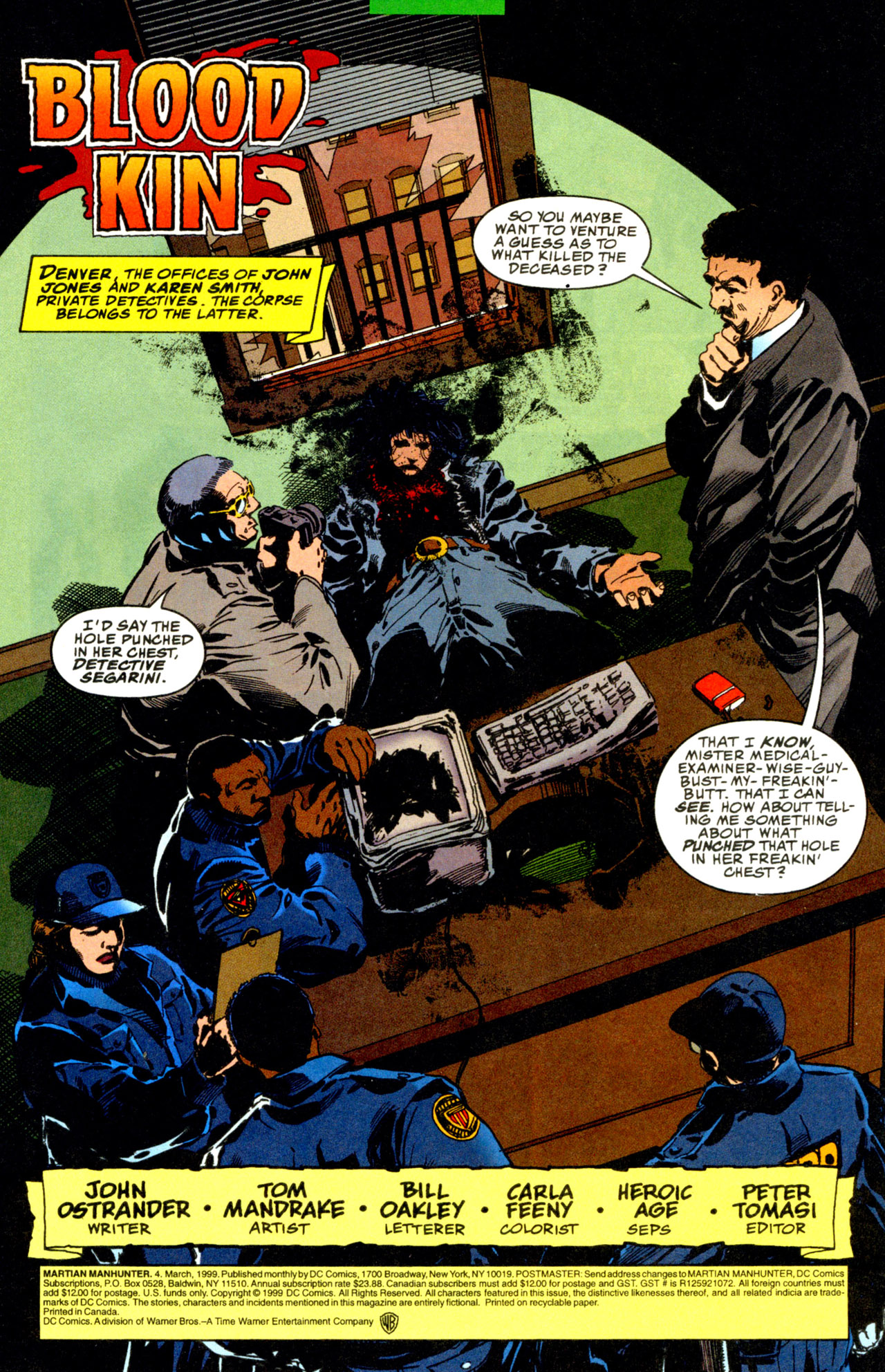 Read online Martian Manhunter (1998) comic -  Issue #4 - 3