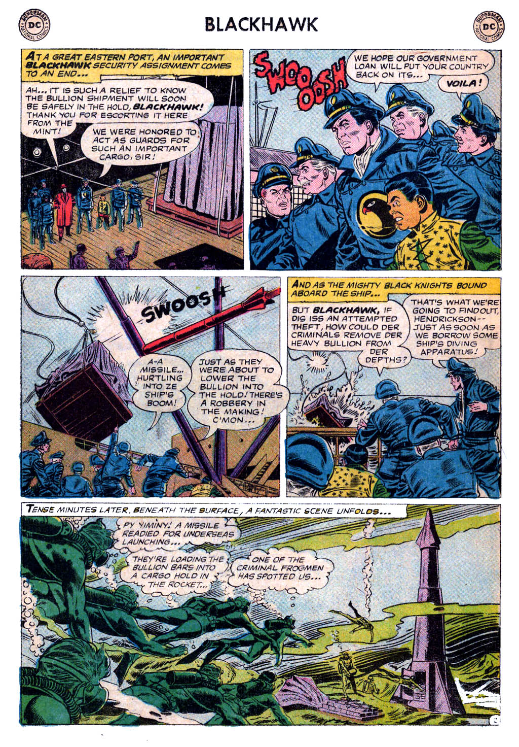 Read online Blackhawk (1957) comic -  Issue #132 - 4