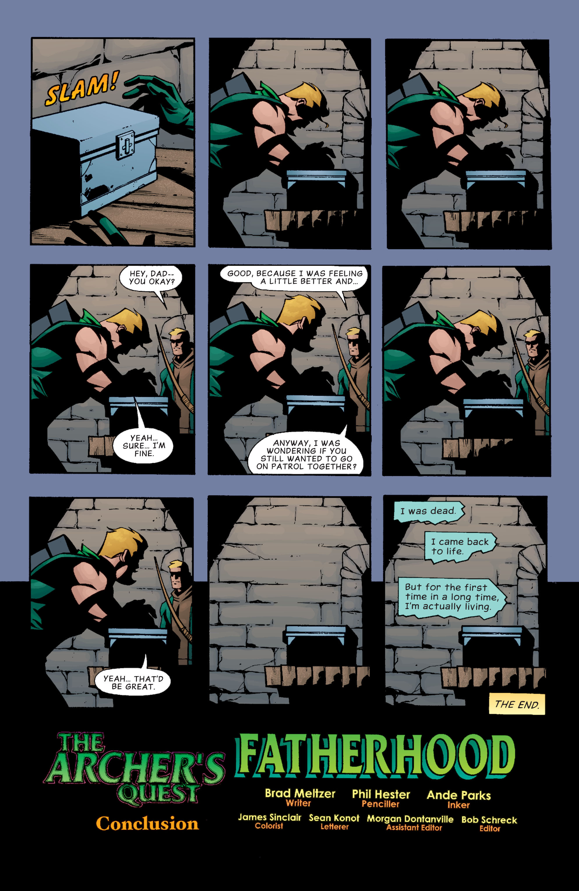 Read online Green Arrow: The Archer's Quest comic -  Issue # TPB - 137