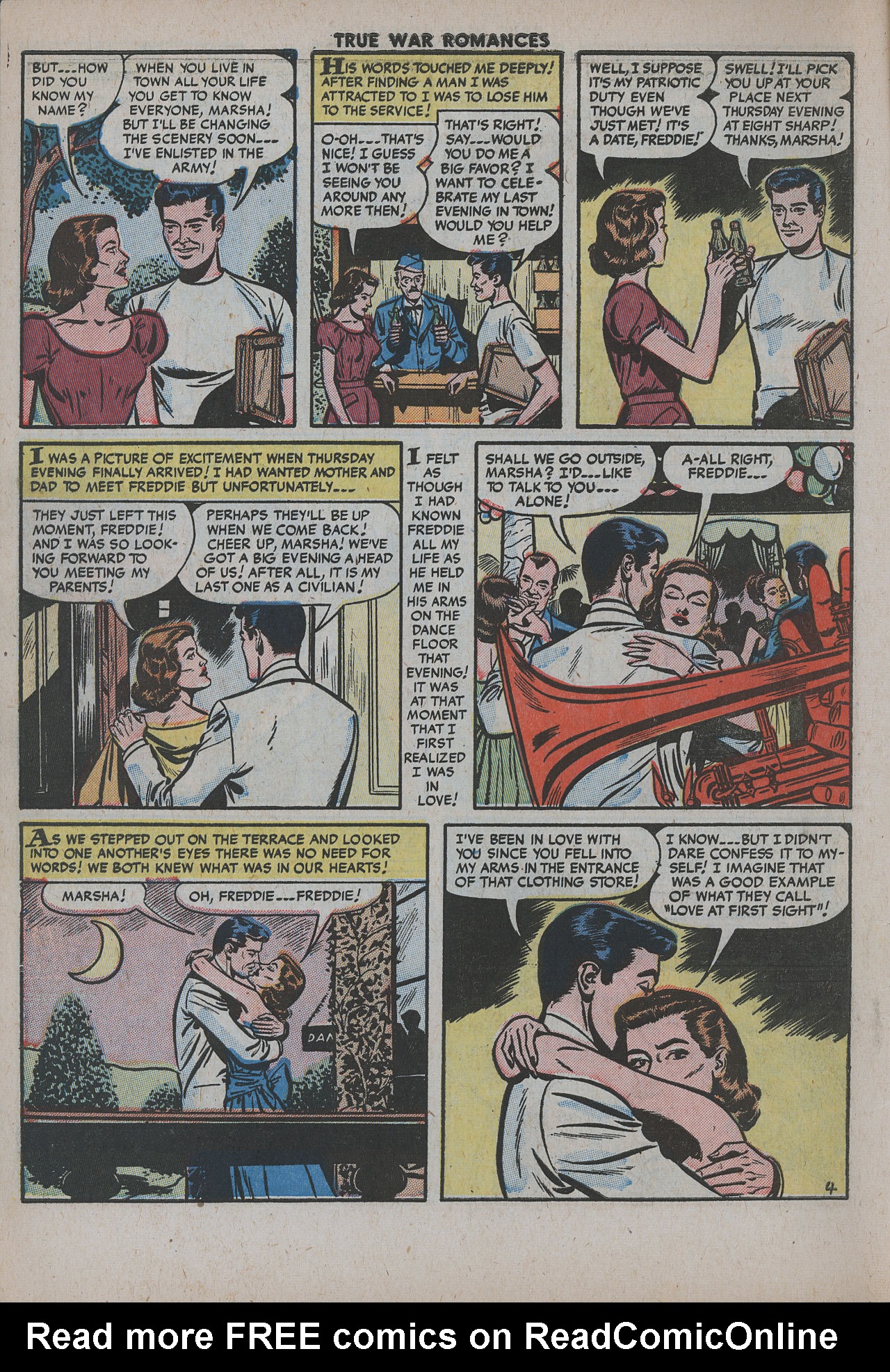 Read online True War Romances comic -  Issue #15 - 6