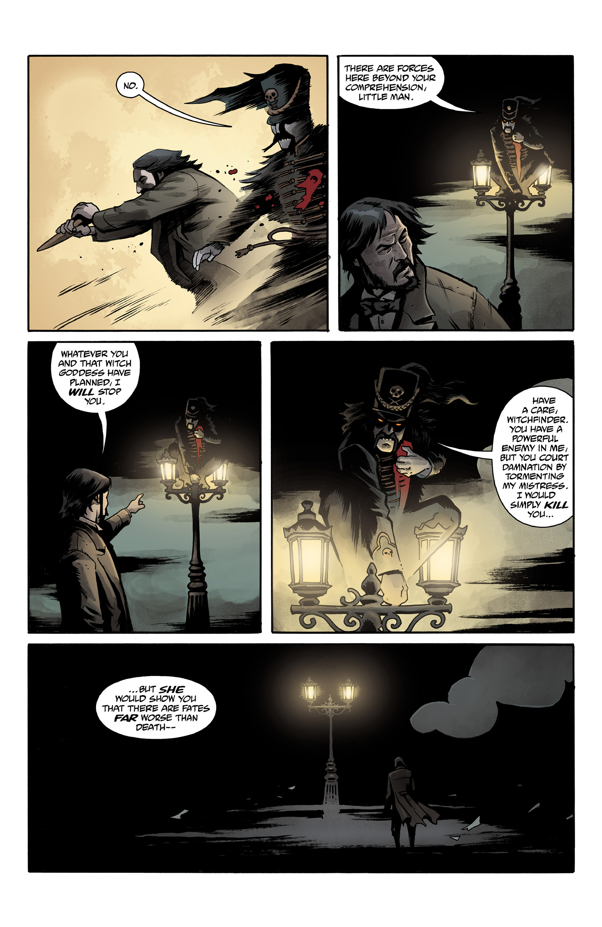 Read online Witchfinder: City of the Dead comic -  Issue #4 - 18