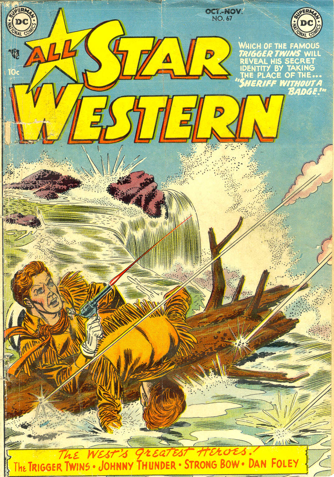 Read online All-Star Western (1951) comic -  Issue #67 - 1