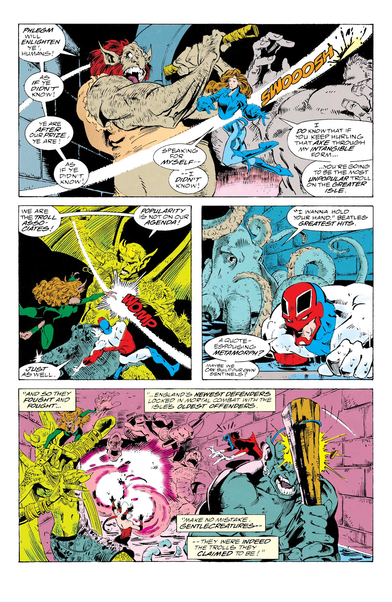 Read online Excalibur Visionaries: Alan Davis comic -  Issue # TPB 2 (Part 2) - 98