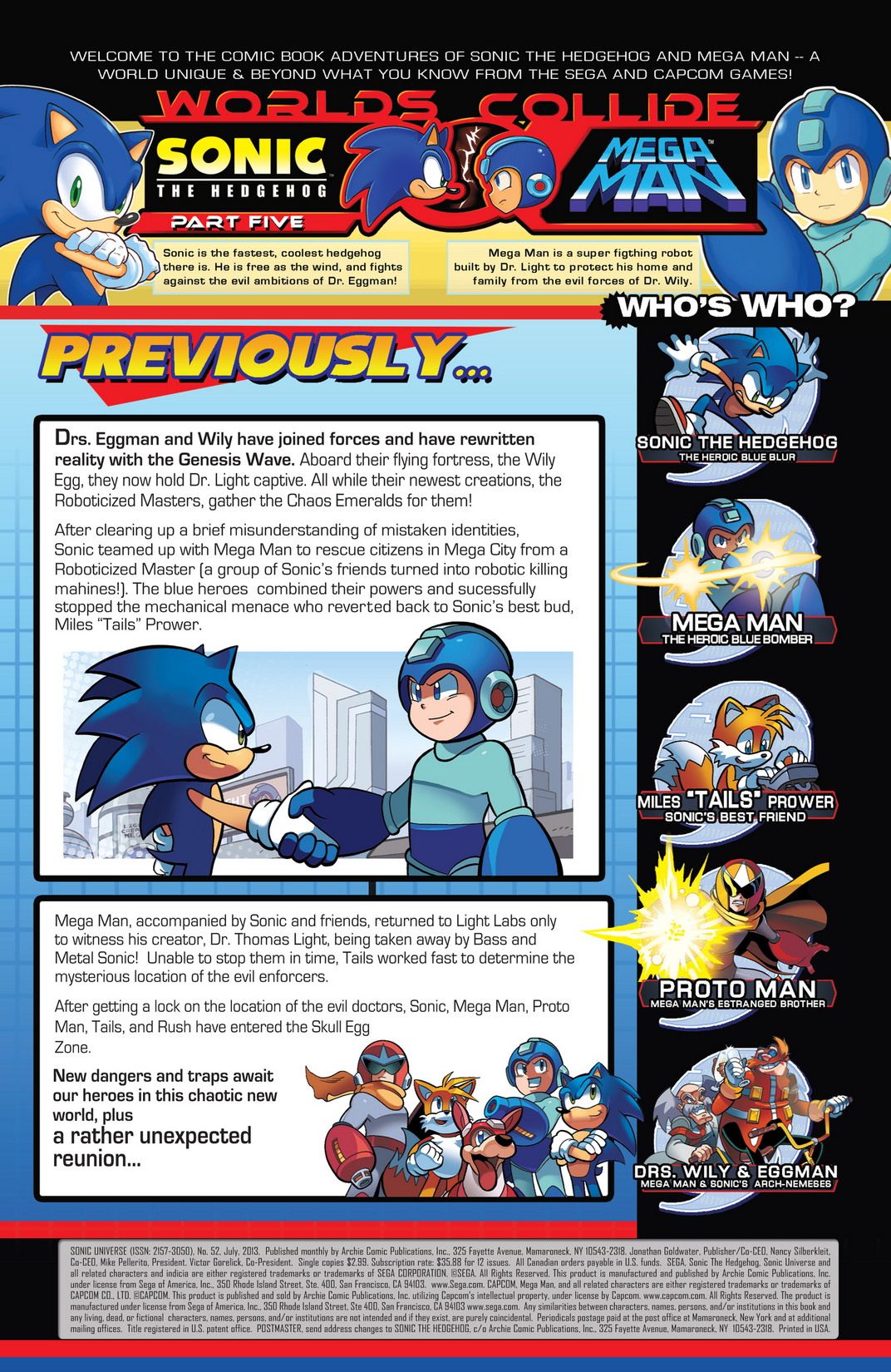 Read online Sonic Mega Man Worlds Collide comic -  Issue # Vol 2 - 9