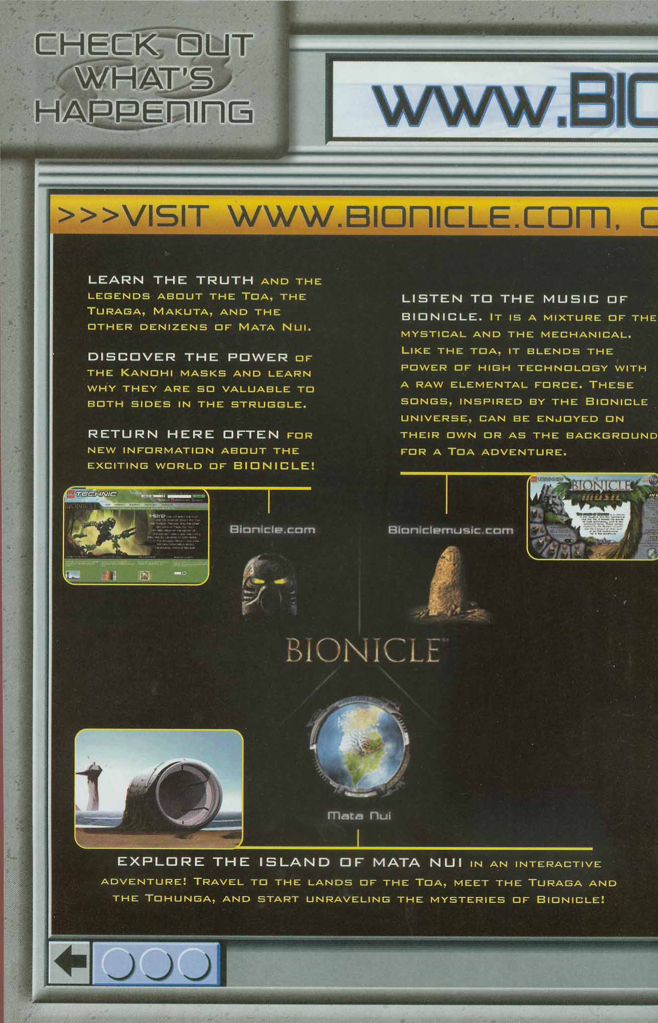 Read online Bionicle comic -  Issue #1 - 18