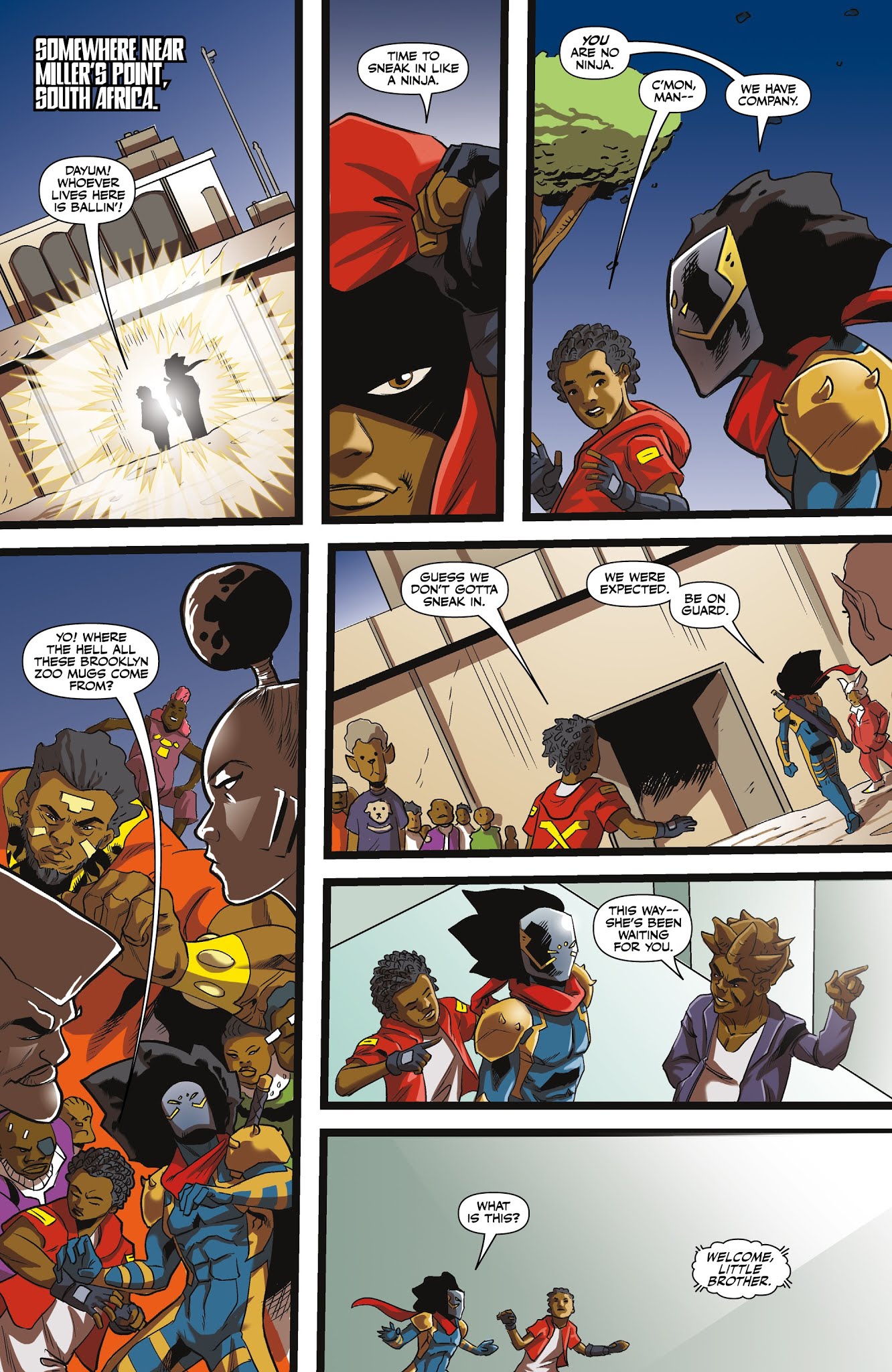Read online Black: Widows and Orphans comic -  Issue #4 - 5