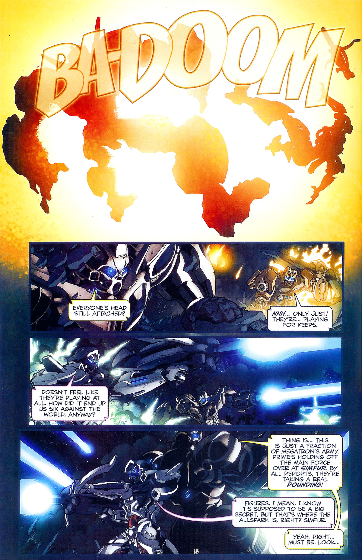 Read online Transformers: Movie Prequel comic -  Issue #1 - 10