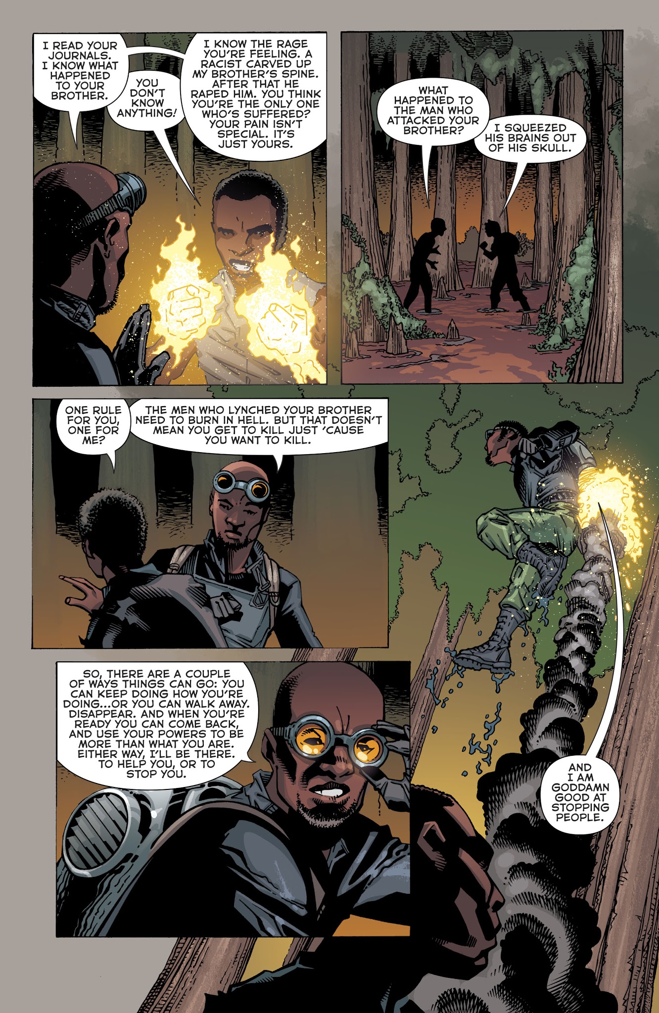 Read online The American Way: Those Above and Those Below comic -  Issue #6 - 13