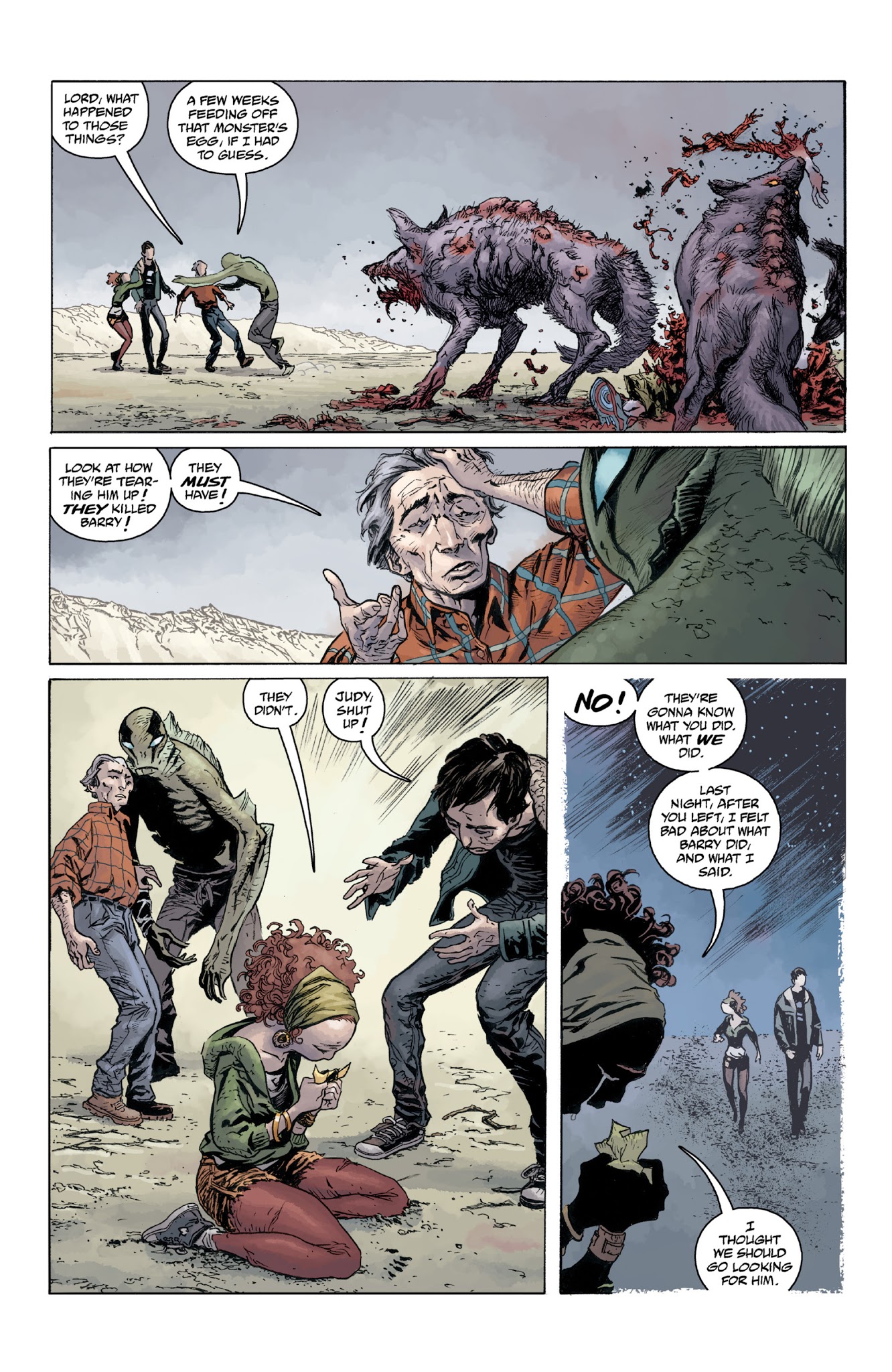 Read online Abe Sapien: Dark and Terrible and The New Race of Man comic -  Issue # TPB - 115