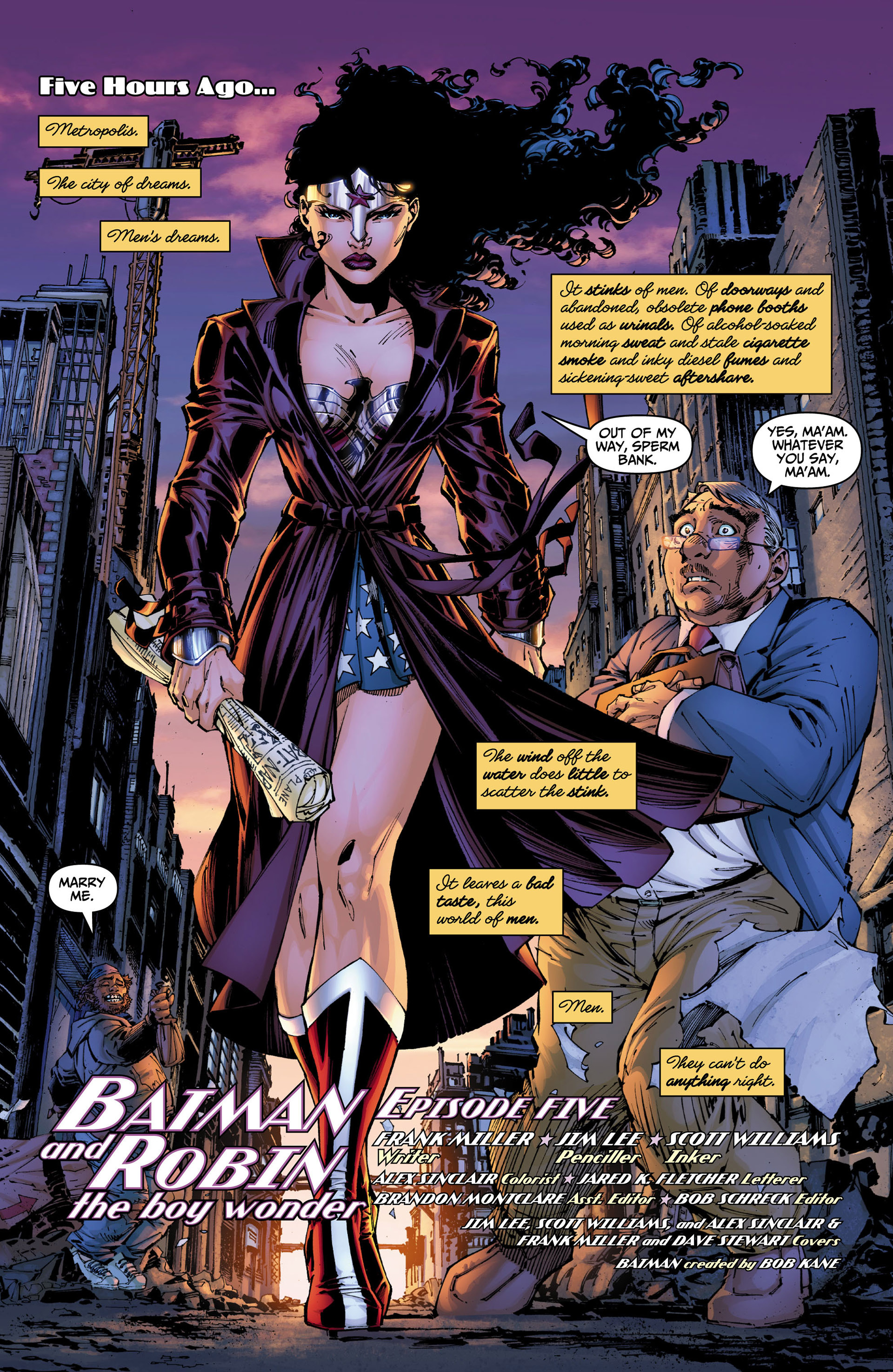 Read online All Star Batman & Robin, The Boy Wonder comic -  Issue #5 - 2