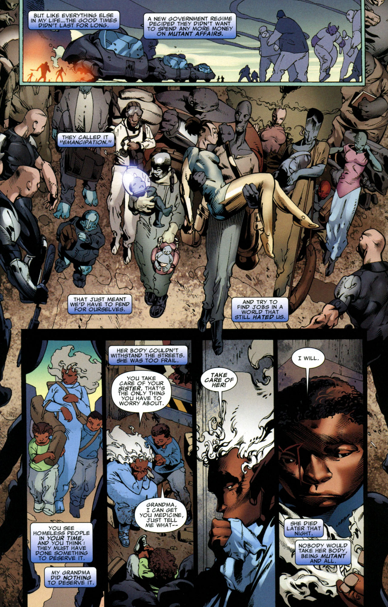 Read online X-Men: The Times and Life of Lucas Bishop comic -  Issue #2 - 13