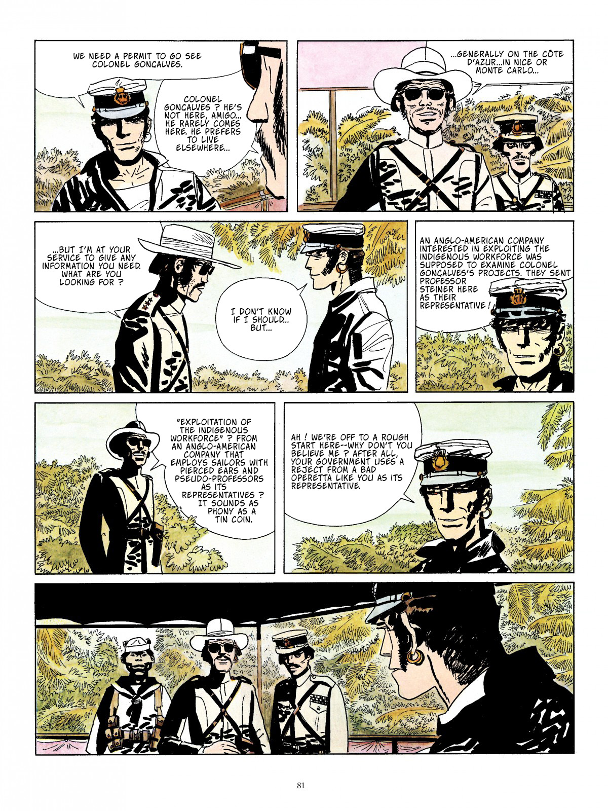 Read online Corto Maltese comic -  Issue # TPB 3 - 68