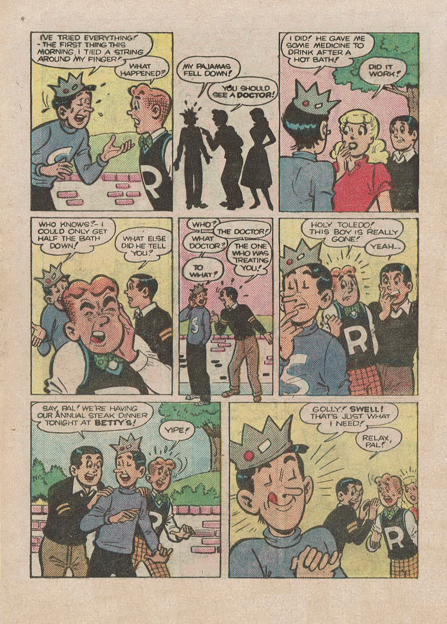 Read online Archie's Double Digest Magazine comic -  Issue #28 - 136