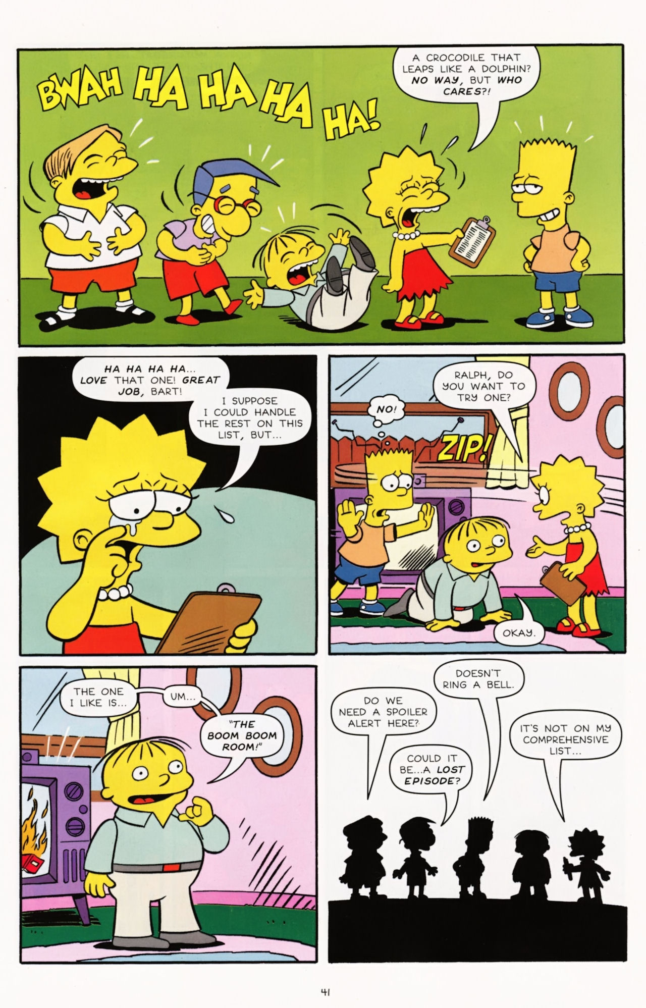 Read online The Simpsons Summer Shindig comic -  Issue #5 - 43
