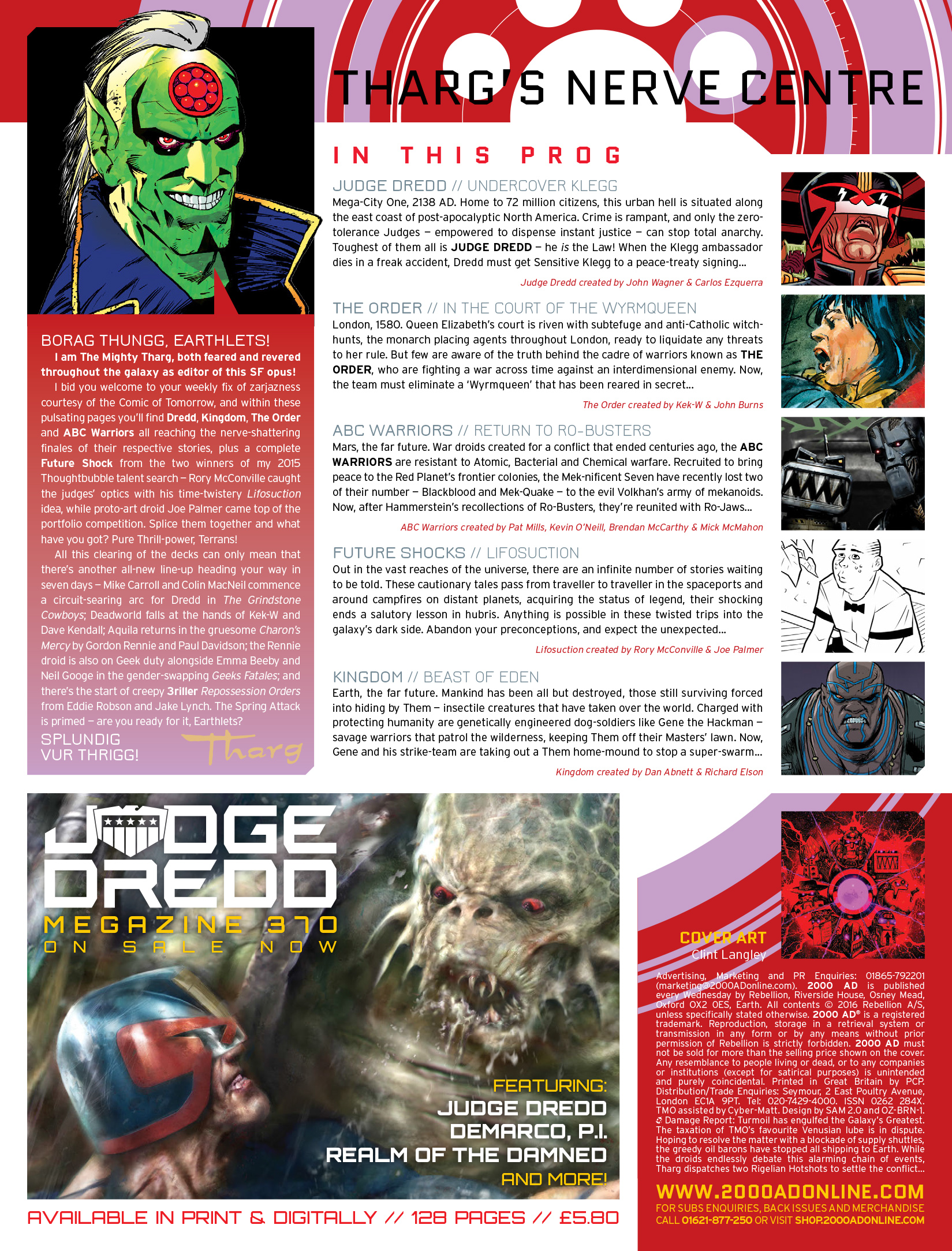 Read online 2000 AD comic -  Issue #1972 - 2