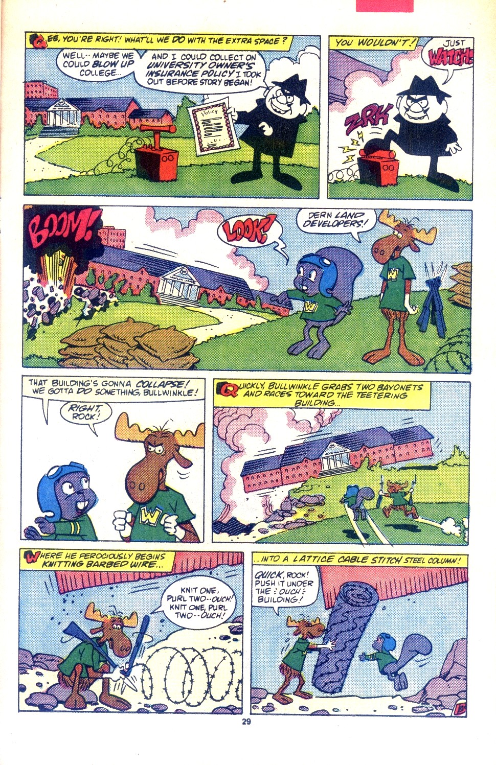 Read online Bullwinkle and Rocky comic -  Issue #7 - 31