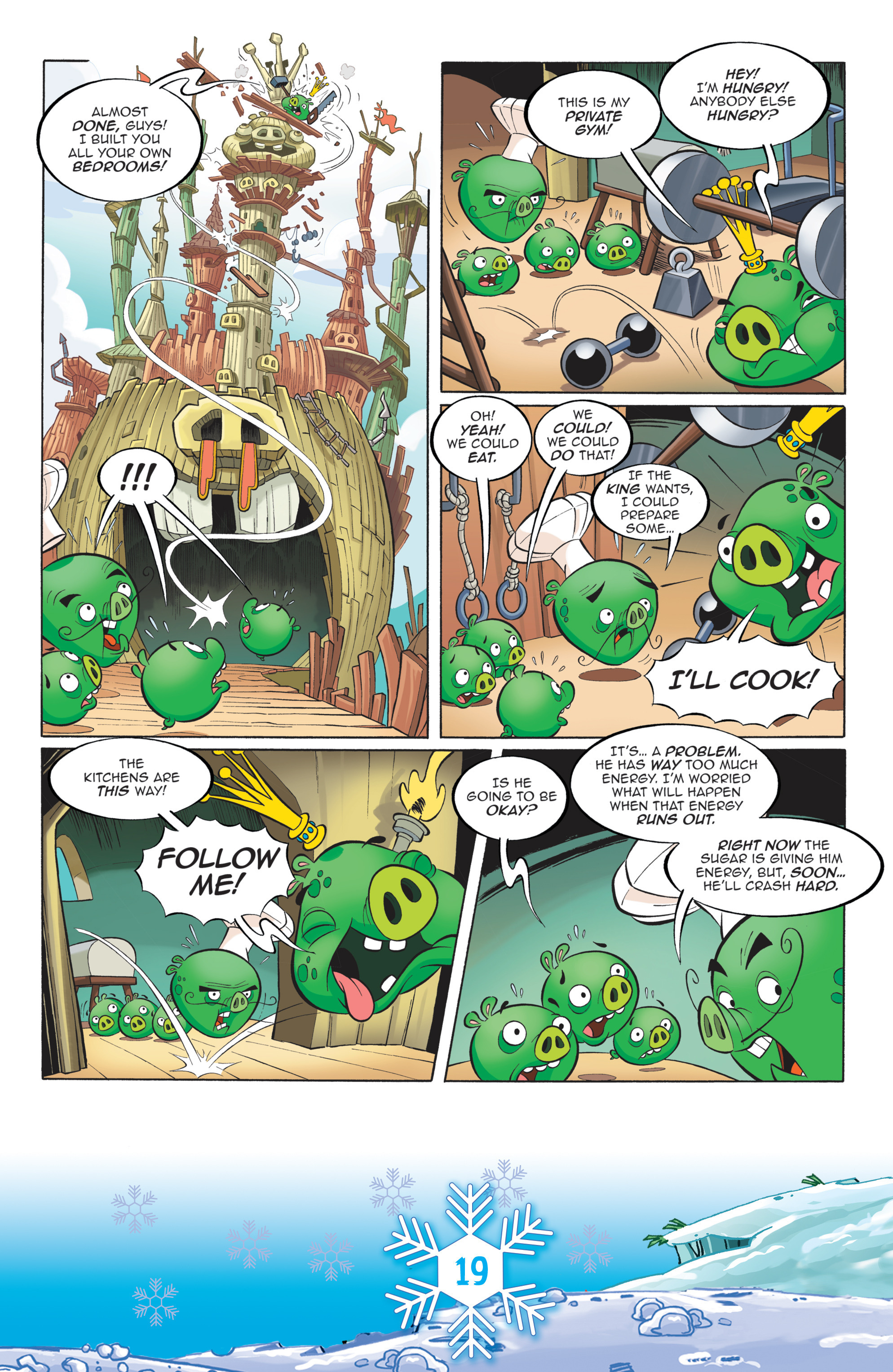 Read online Angry Birds Comics (2016) comic -  Issue #12 - 21