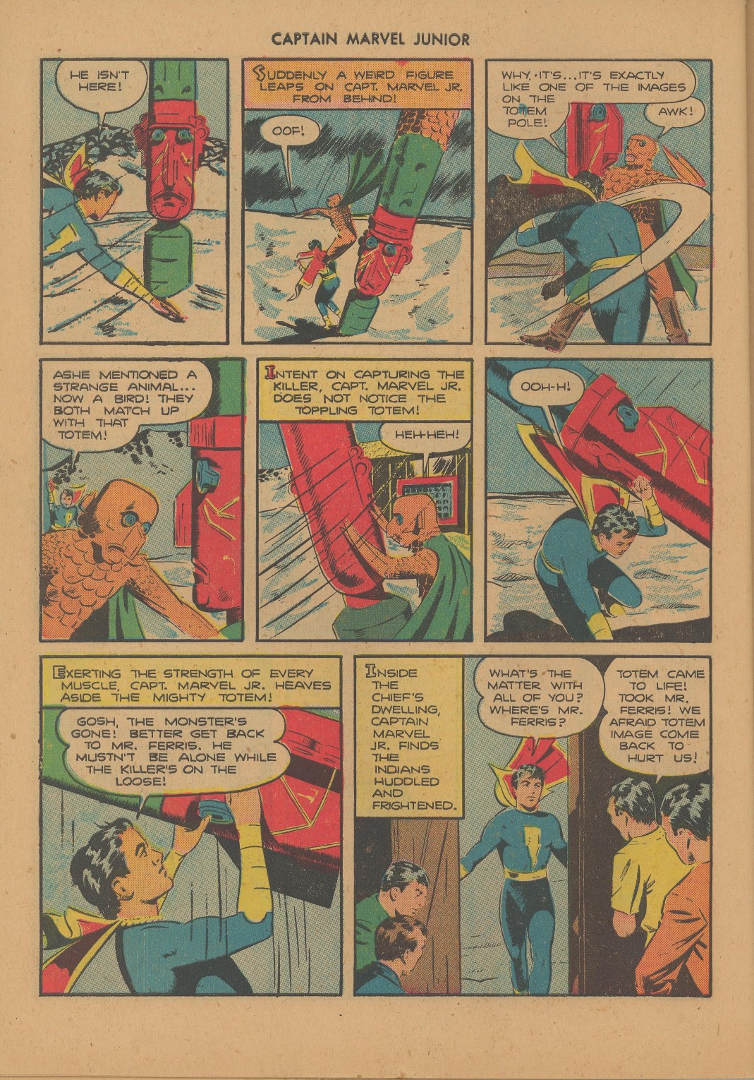 Read online Captain Marvel, Jr. comic -  Issue #26 - 31