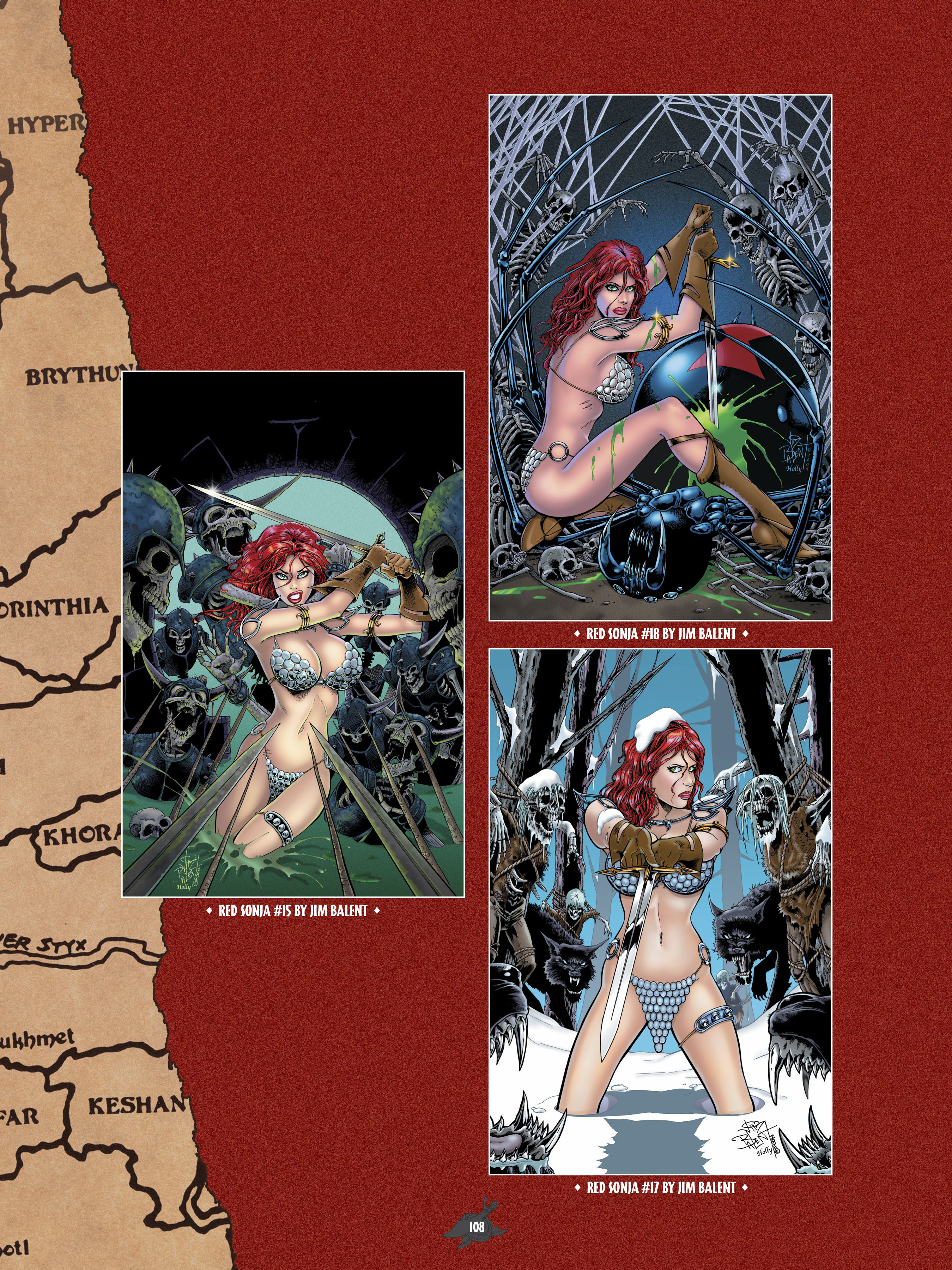 Read online The Art of Red Sonja comic -  Issue # TPB 1 (Part 2) - 7
